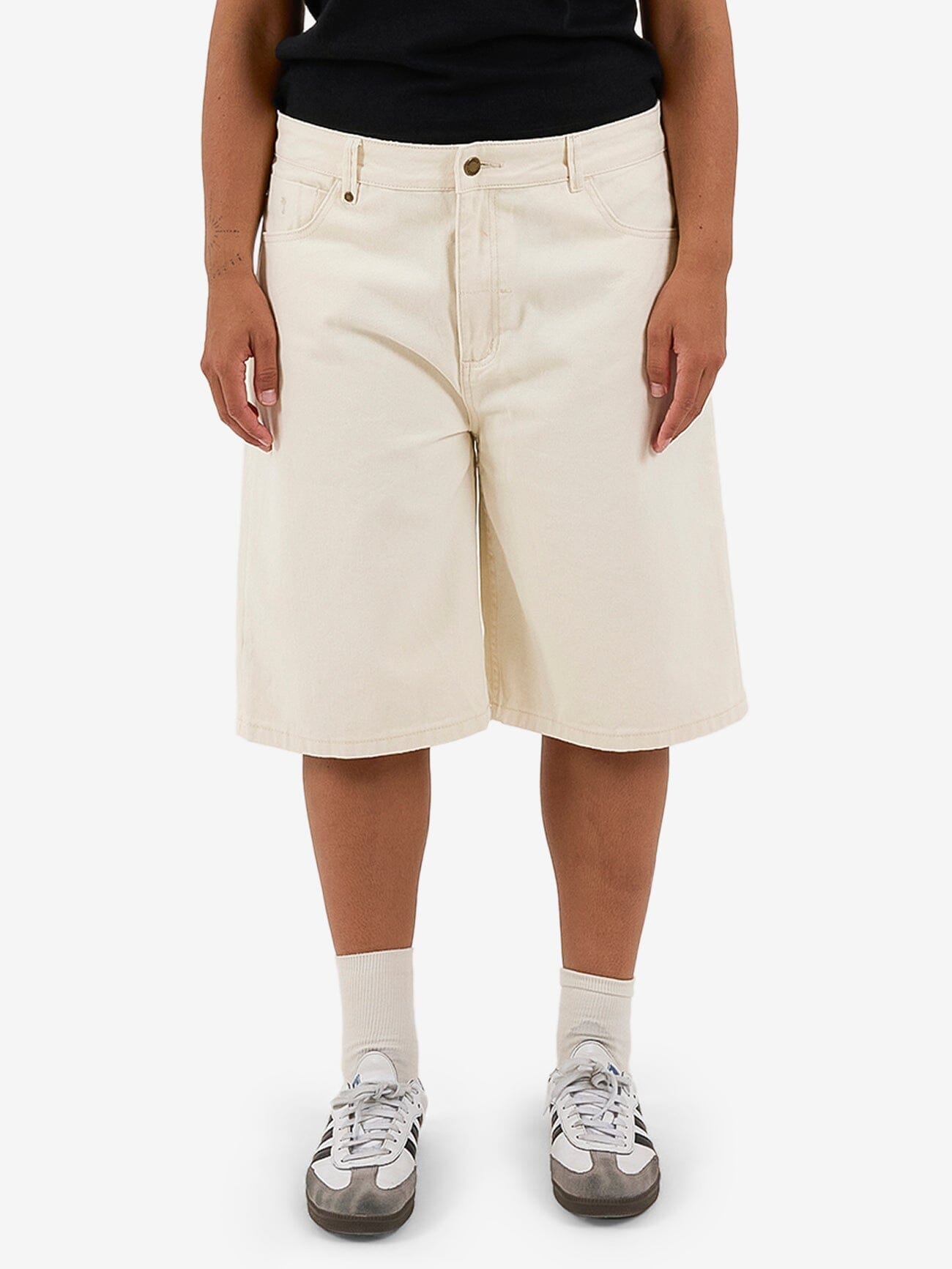 Syd Baggy Short - Heritage White | Thrills Co. | Thrills Co. USA