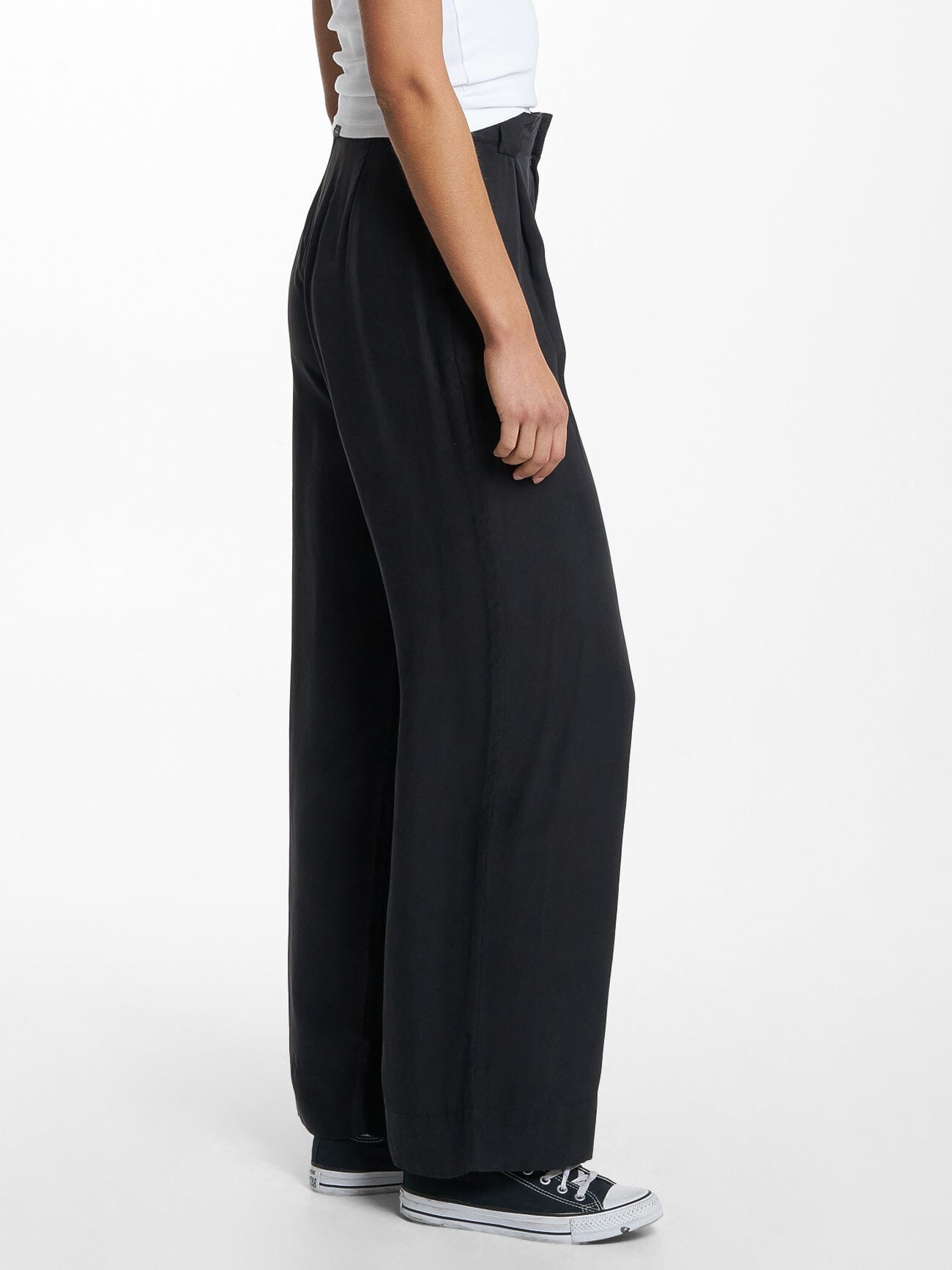 Artisan Cupro Pant - Black