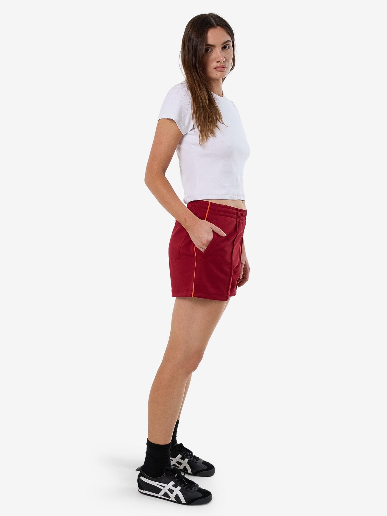 Arena Tricot Short Short - Cherry Red