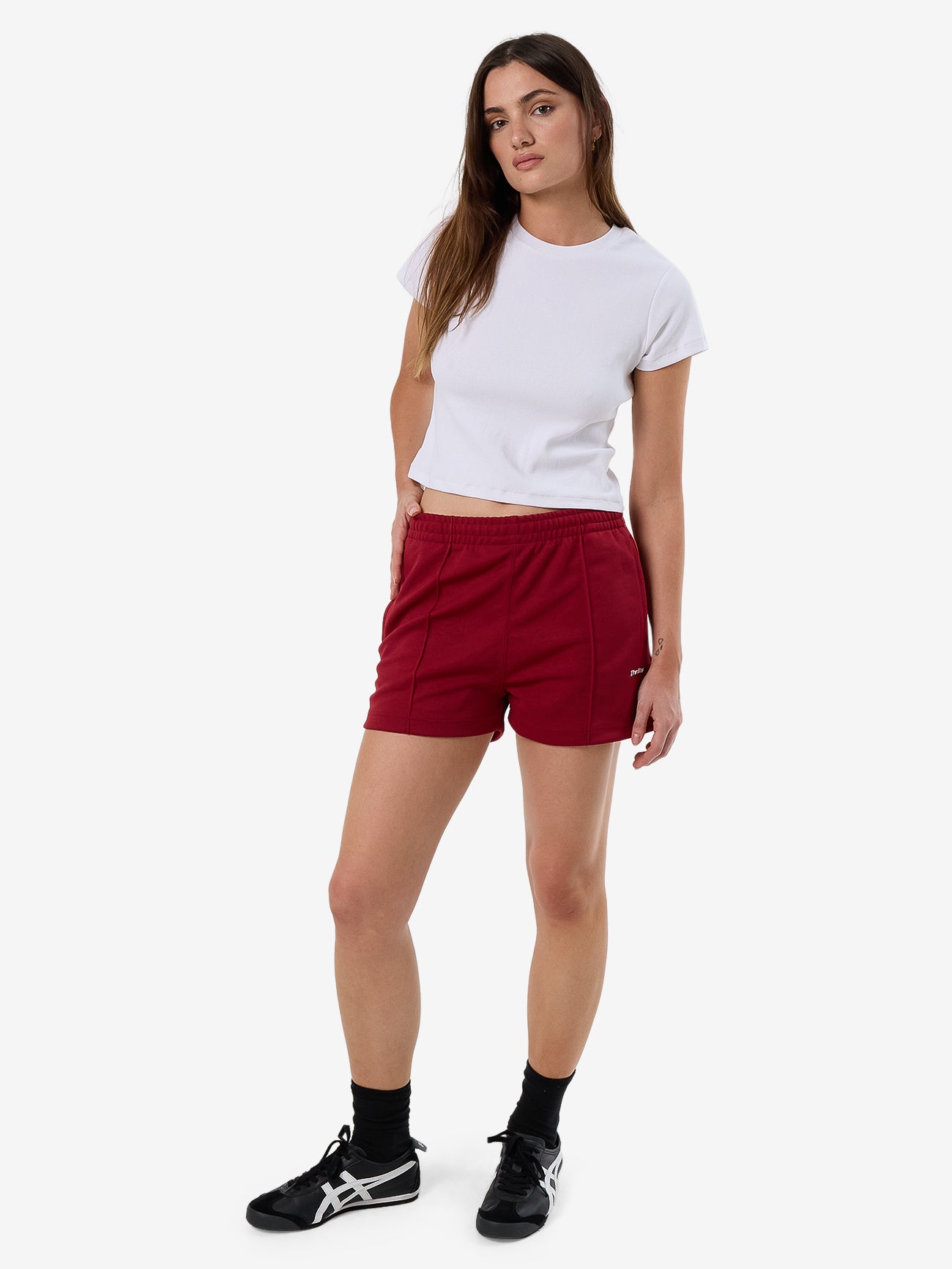 Arena Tricot Short Short - Cherry Red