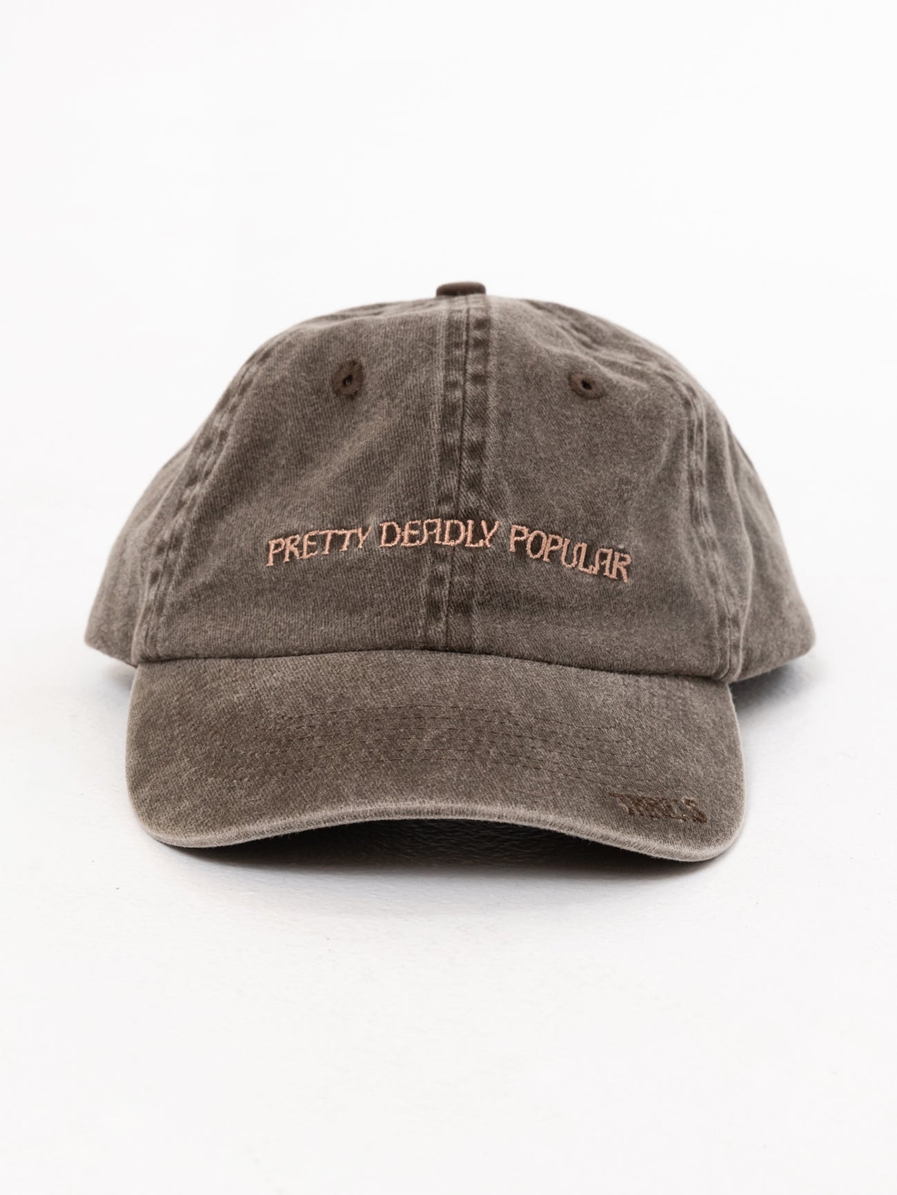 Deadly Popular 6 Panel Cap - Dark Brindle