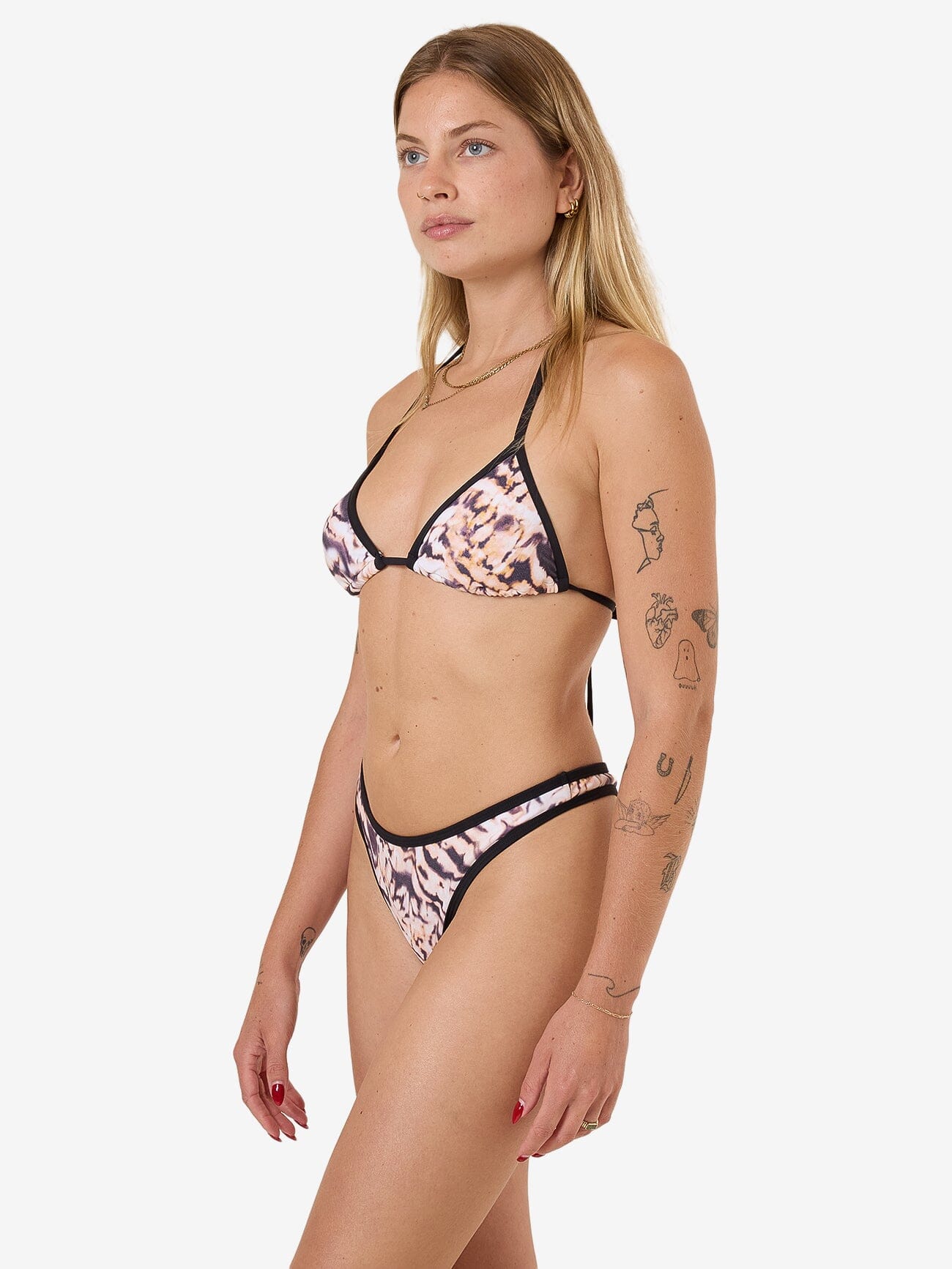 Sylvie String Bikini Top - Oatmeal 4