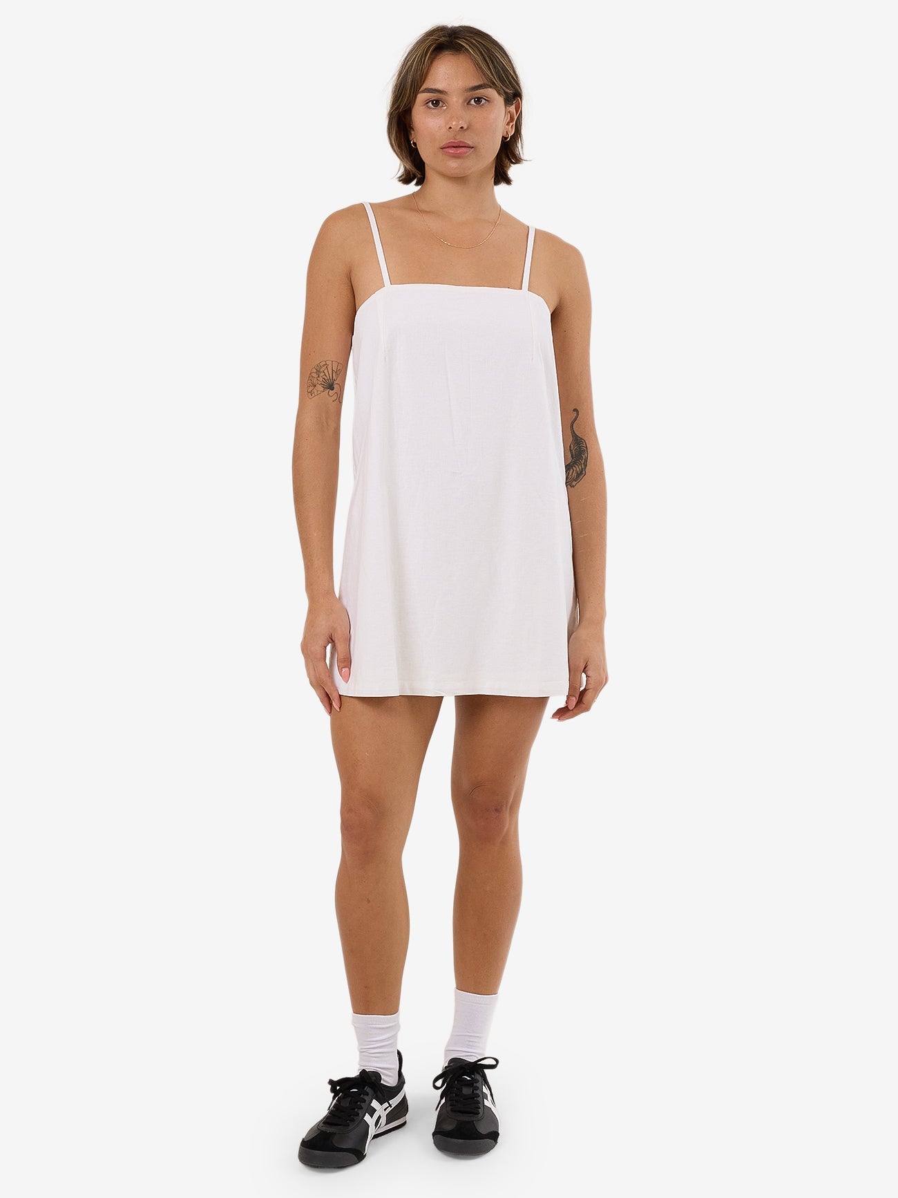 Mila Mini Dress - White