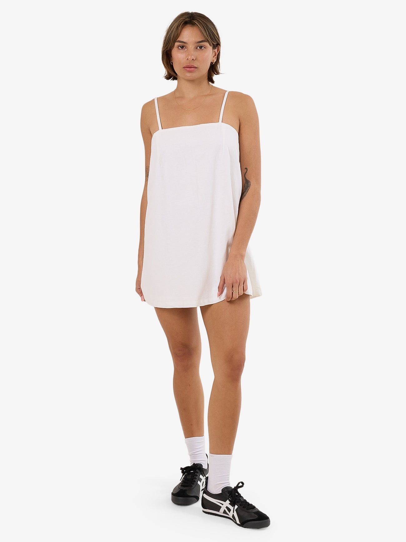 Mila Mini Dress - White