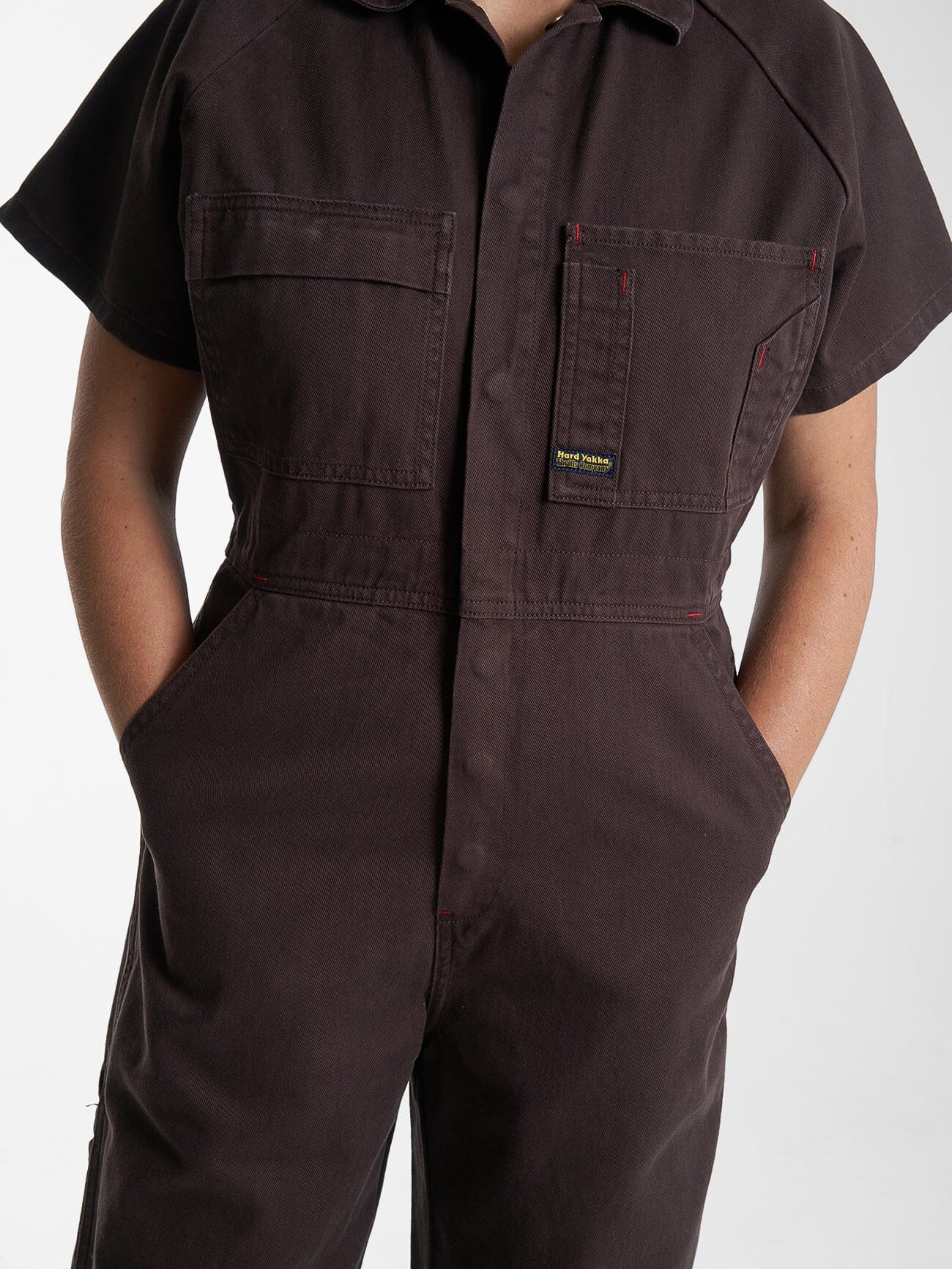 Hard Yakka X Thrills Coverall - Postal Brown