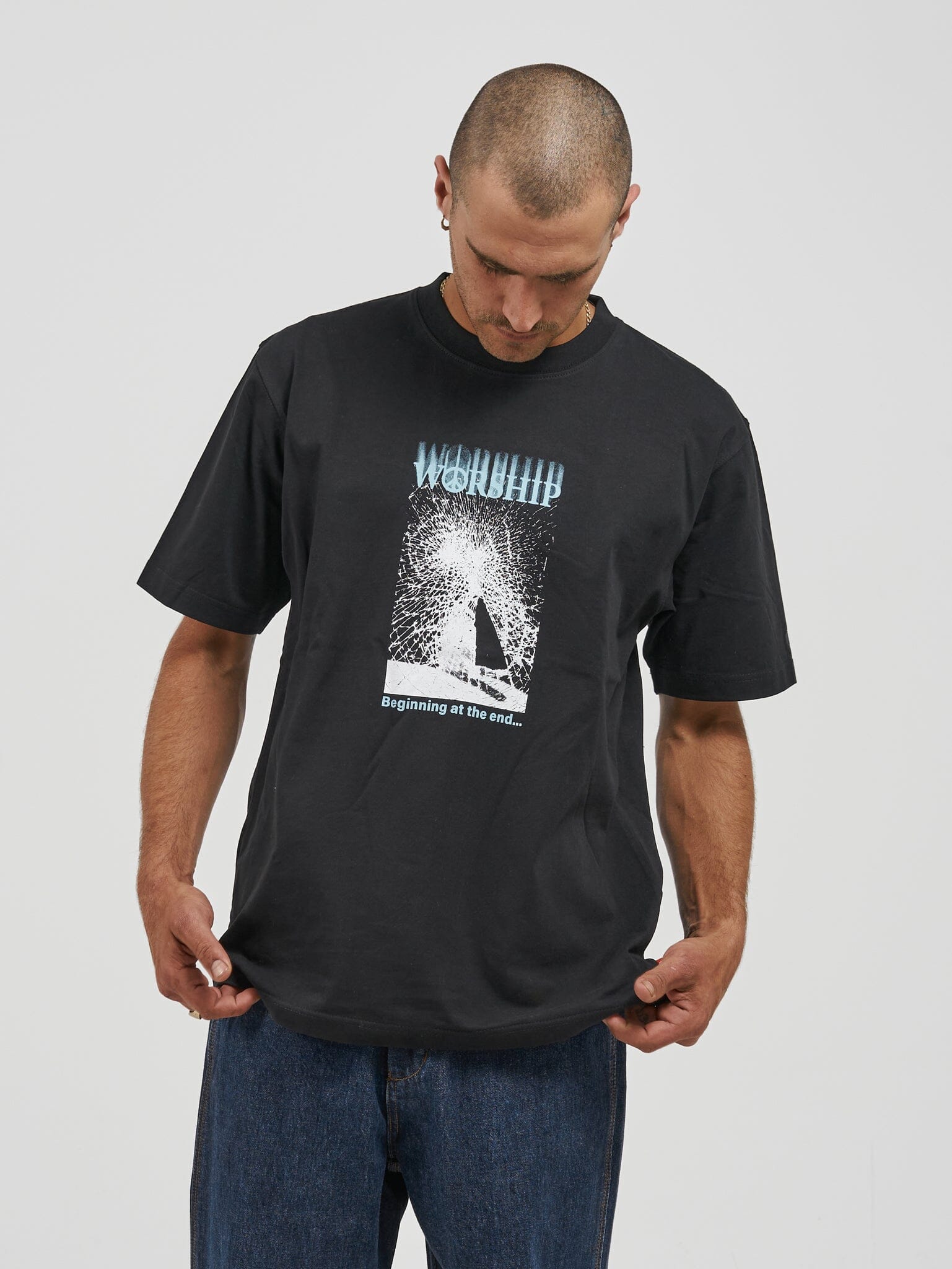 Shattered Tee - Black