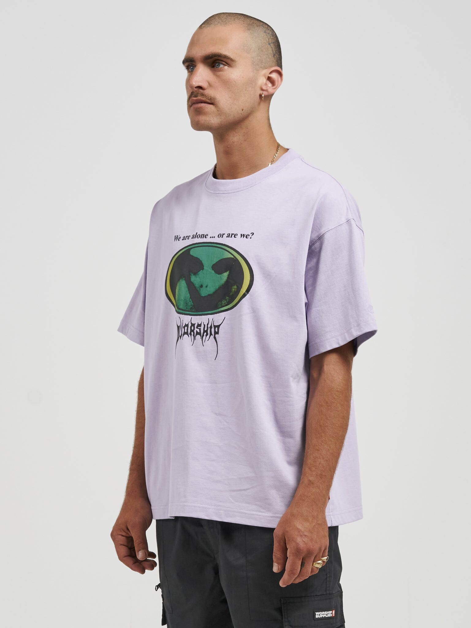 Zorg Oversize Tee - Lavender