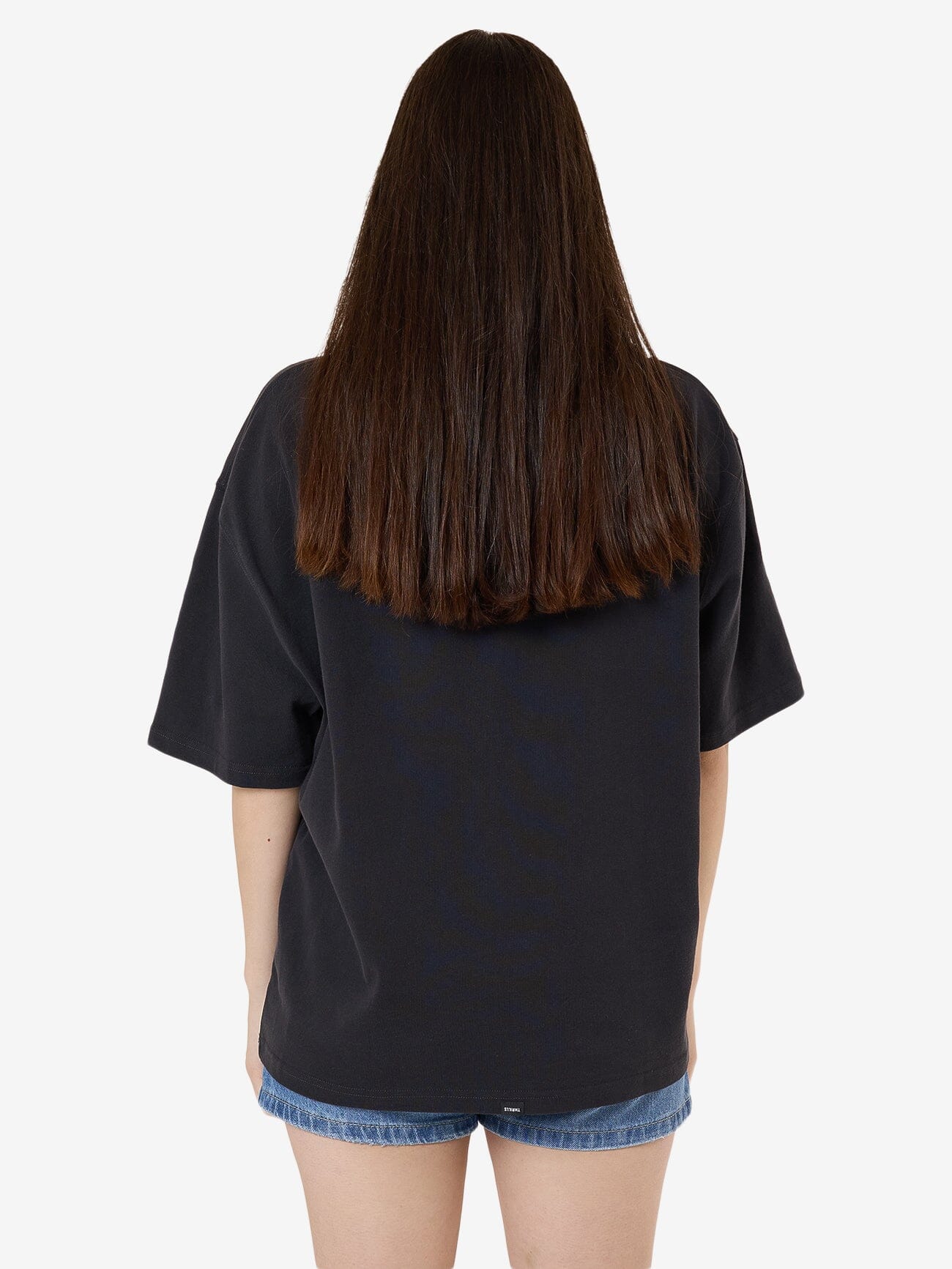 Deadly Pursuit Oversized Tee - Washed Black 4