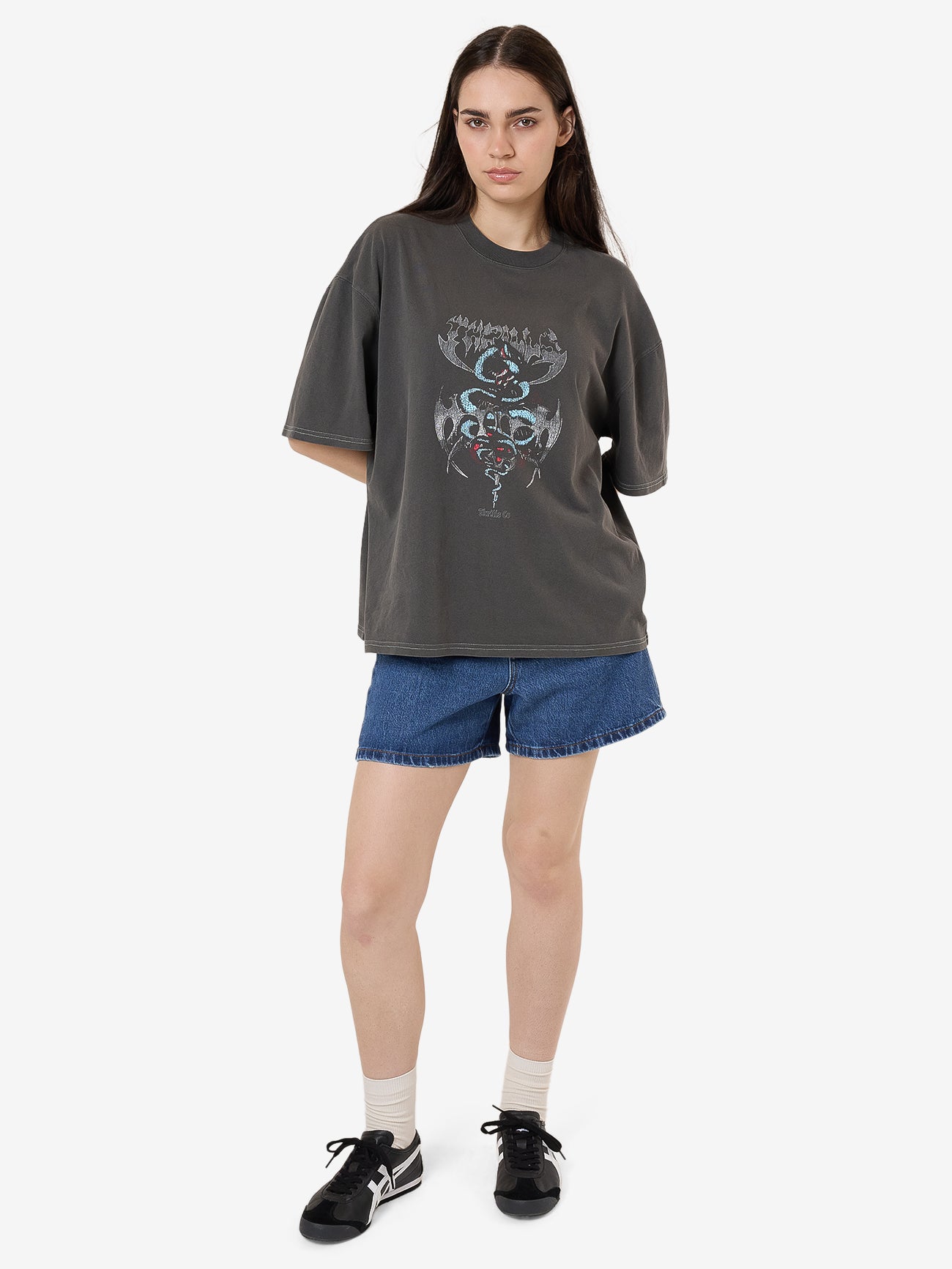 Bitter End Oversized Tee - Merch Black 4