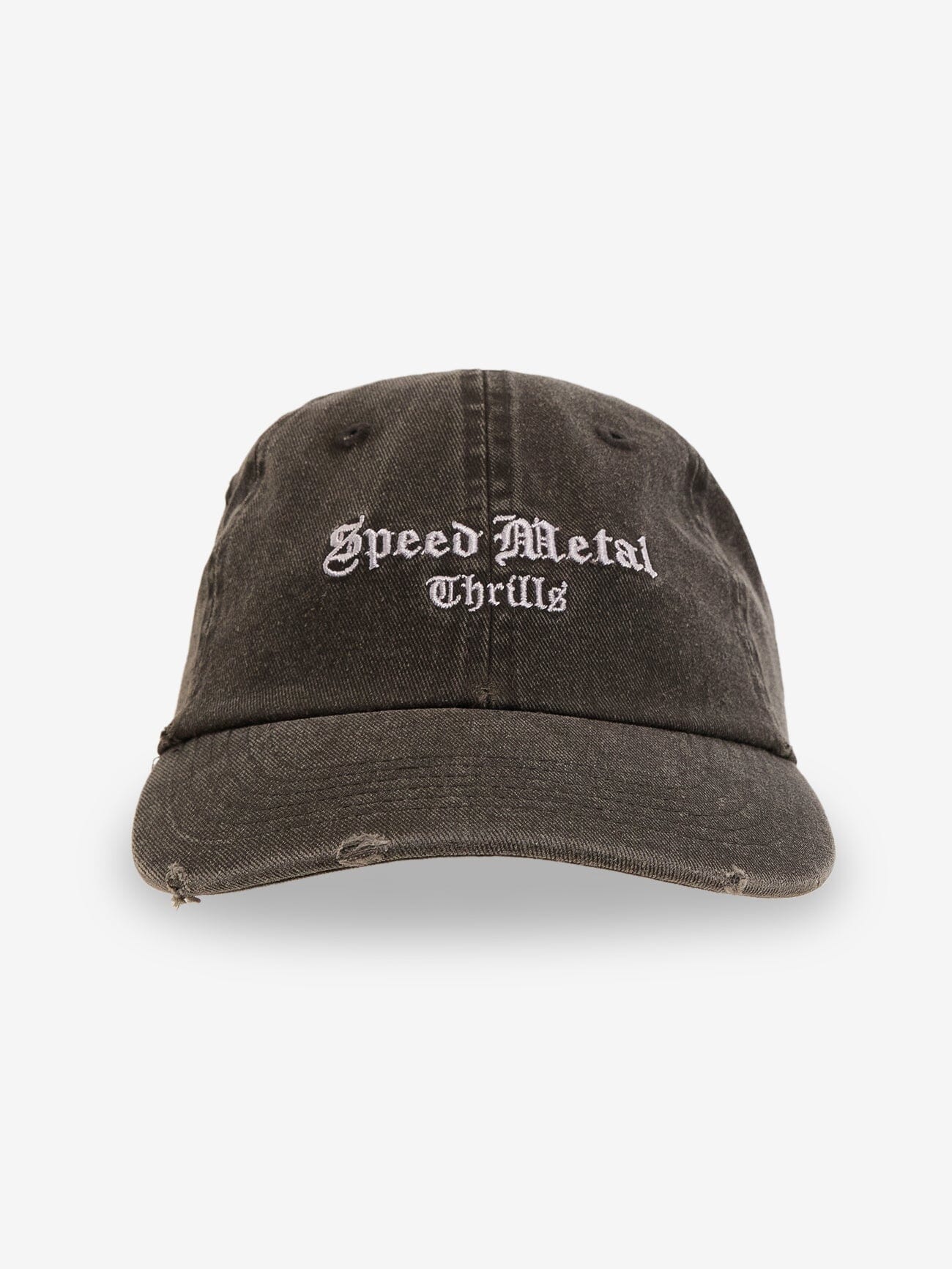 Speed Metal 6 Panel Cap - Merch Black