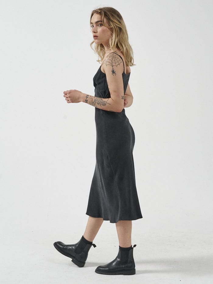 Nina Slip Dress - Antique Black