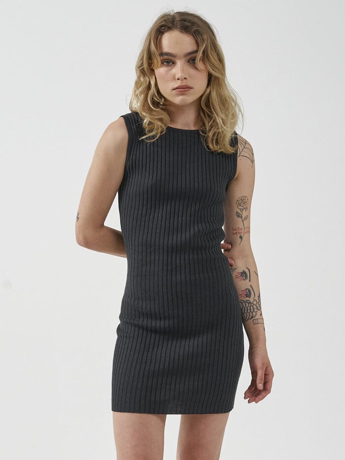 Maya Knit Dress - Black