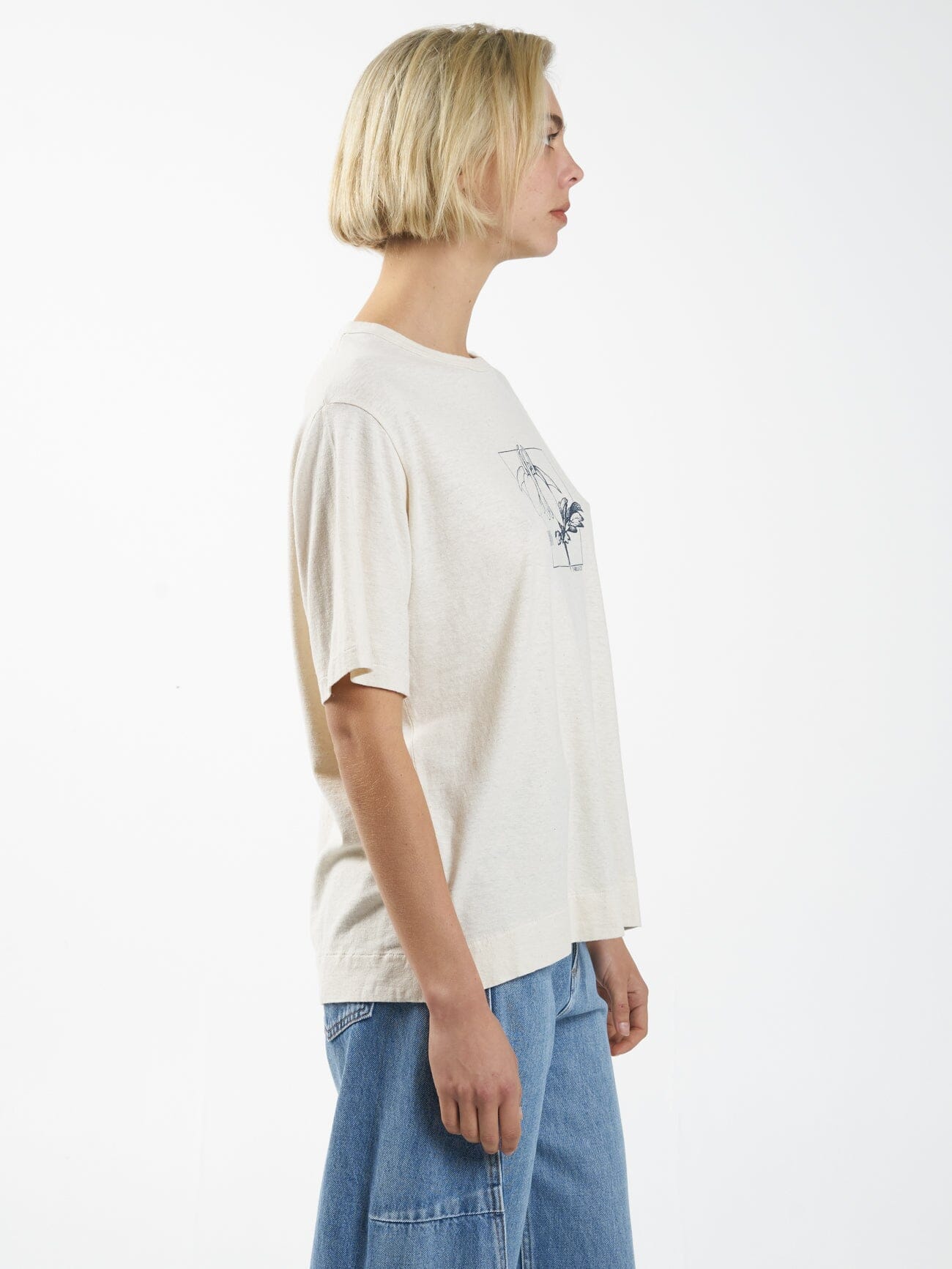 Experience Hemp Box Tee - Unbleached