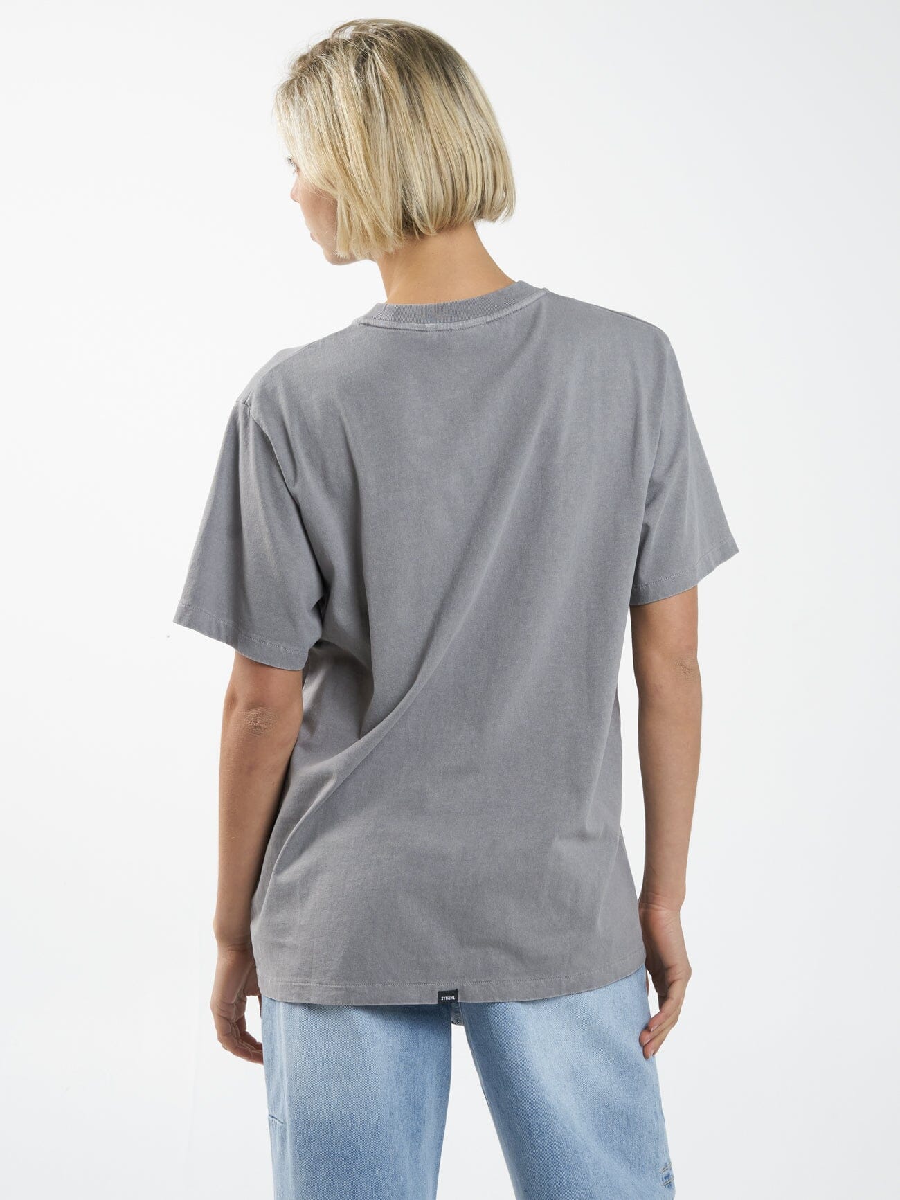 Find Peace Merch Fit Tee - Washed Gray