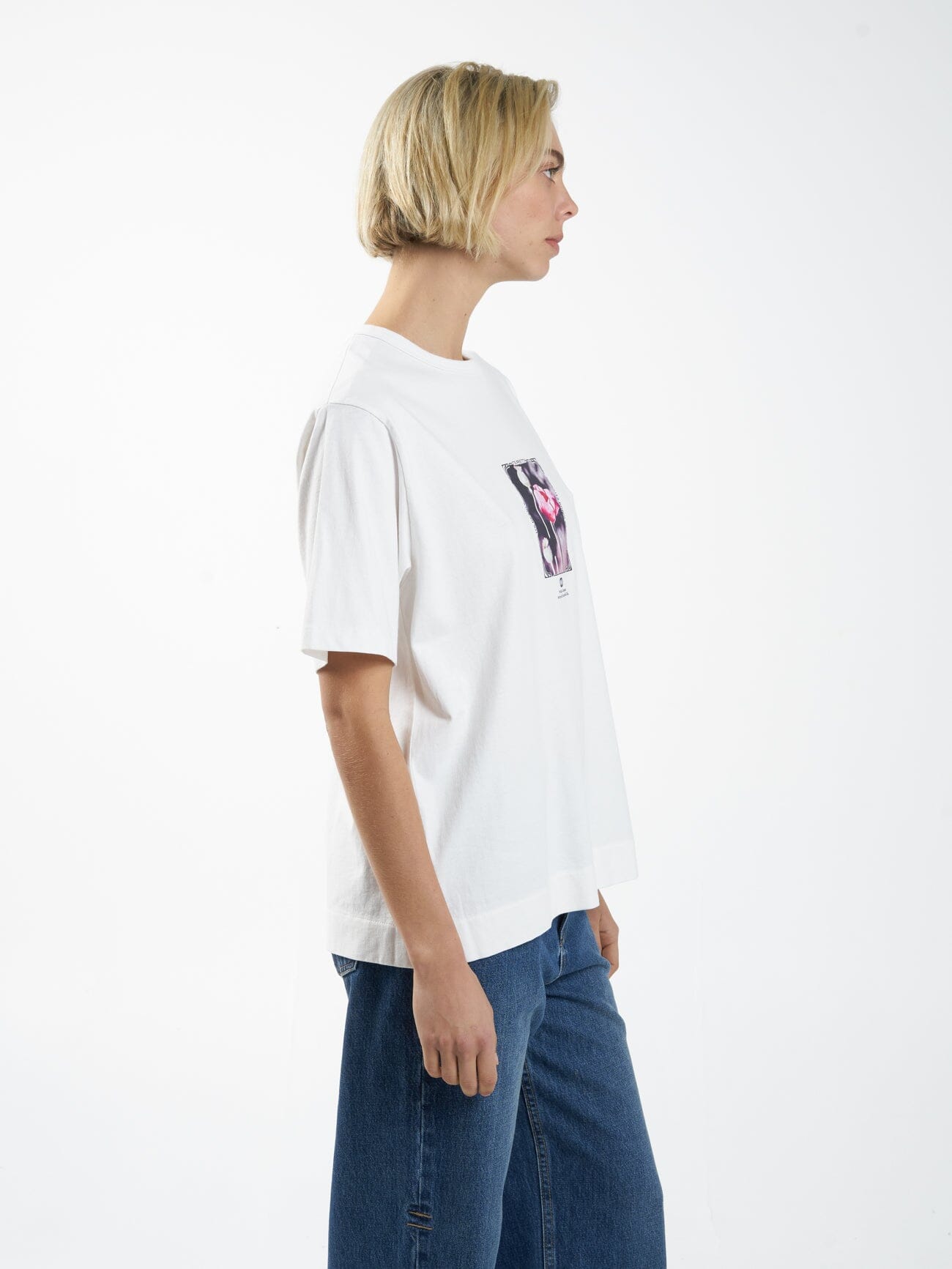 Cortex Box Tee - Dirty White