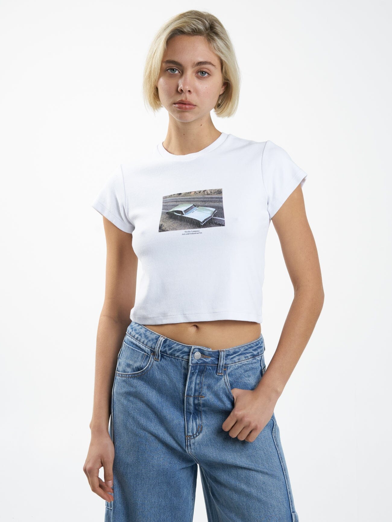 Canyon Mini Tee - White