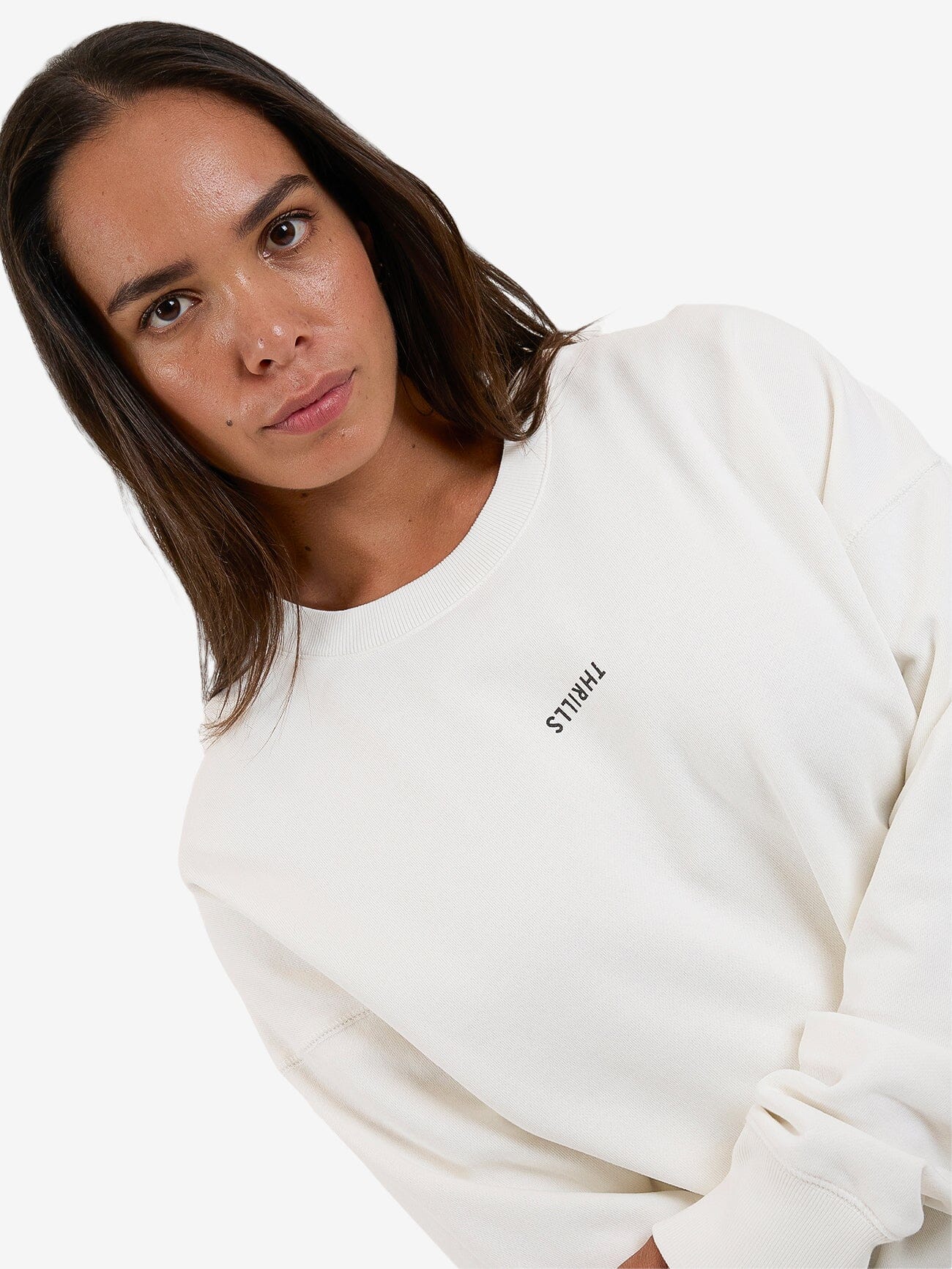 Minimal Thrills Slouch Crew - Tofu