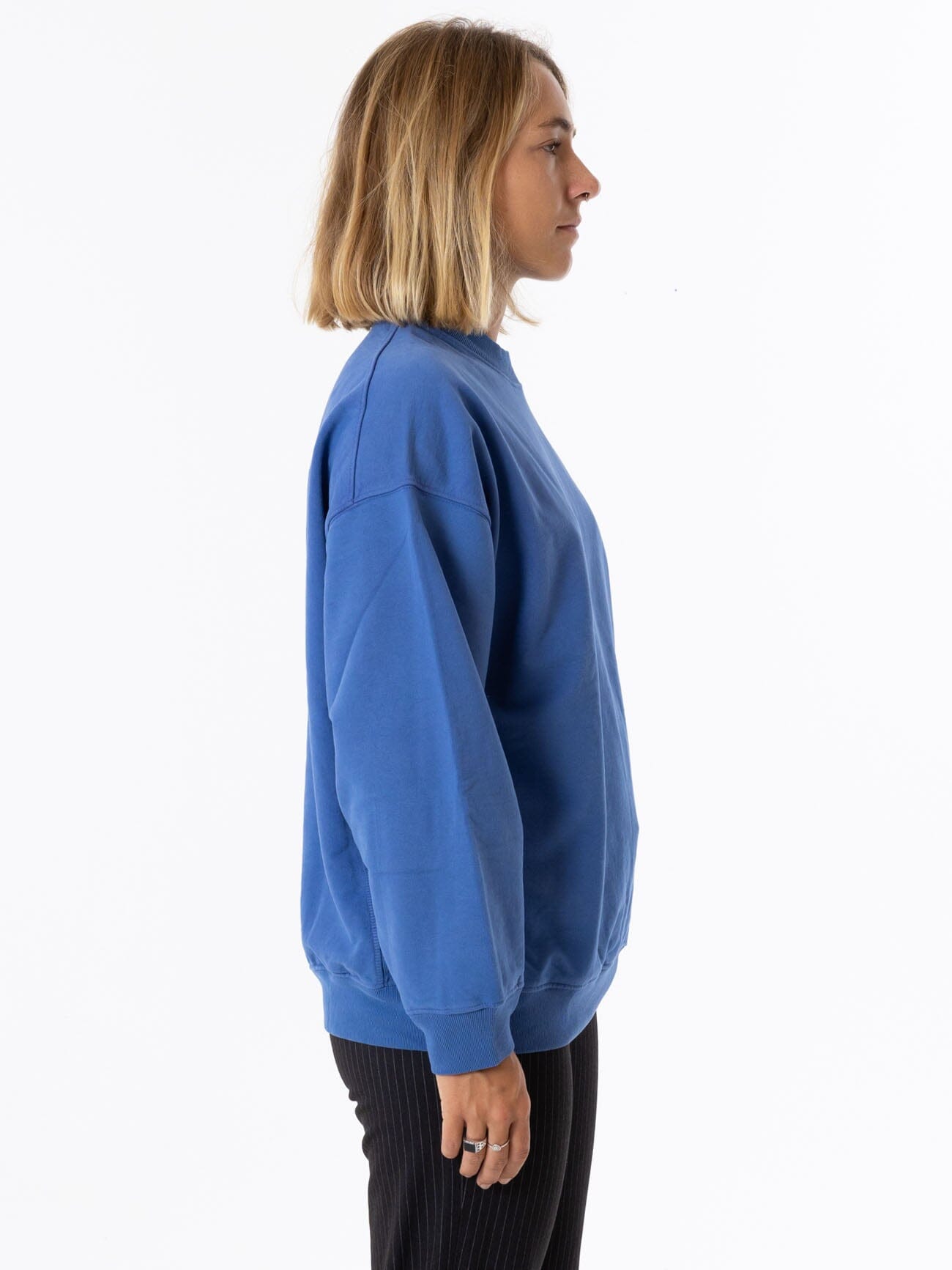 Spectral Oversize Crew - Vintage Royal Blue