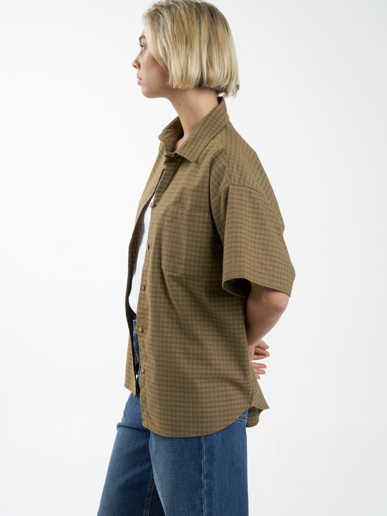 Dawson Plaid Shirt - Mustard Gold