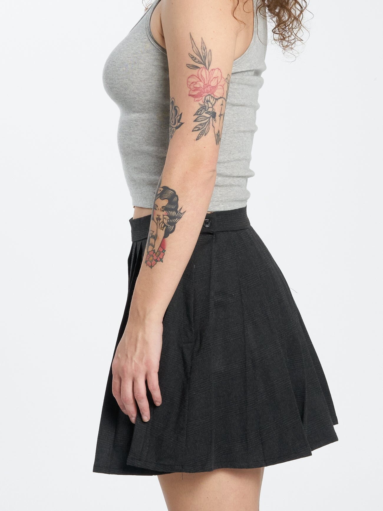 Narcisa Skirt - Charcoal