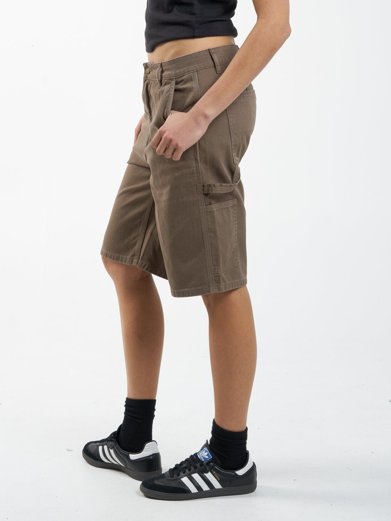 Slouch Carpenter Twill Short - Desert