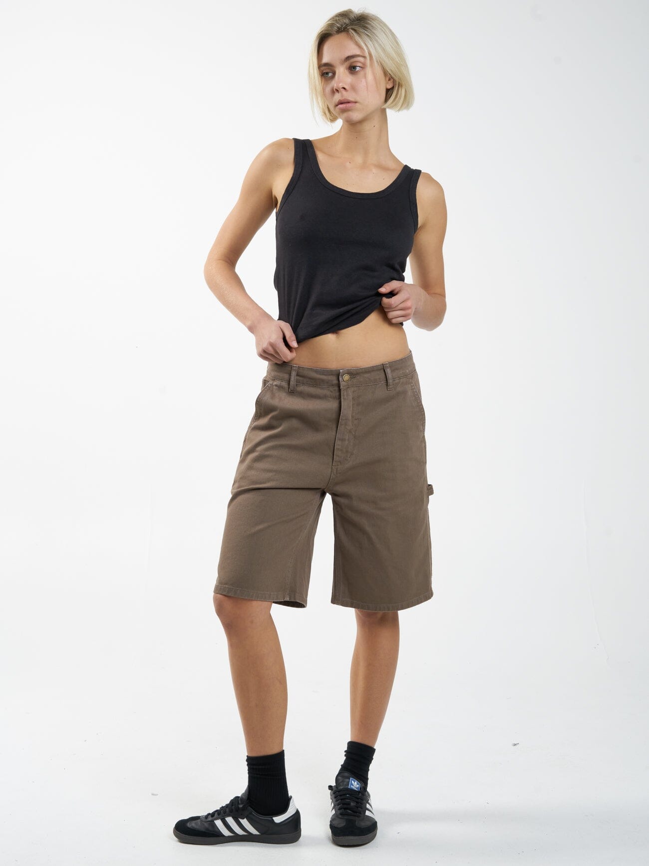 Slouch Carpenter Twill Short - Desert