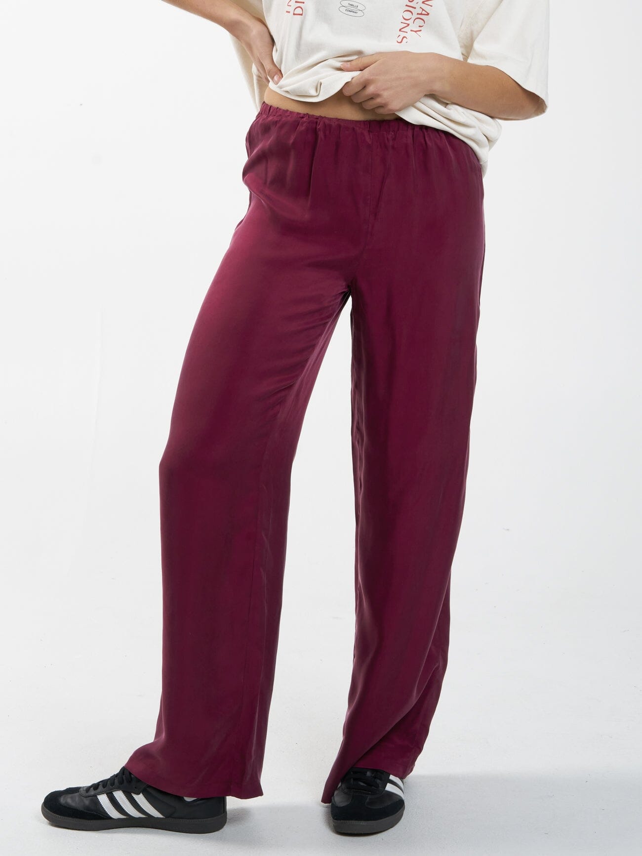 Paloma Pant - Wine