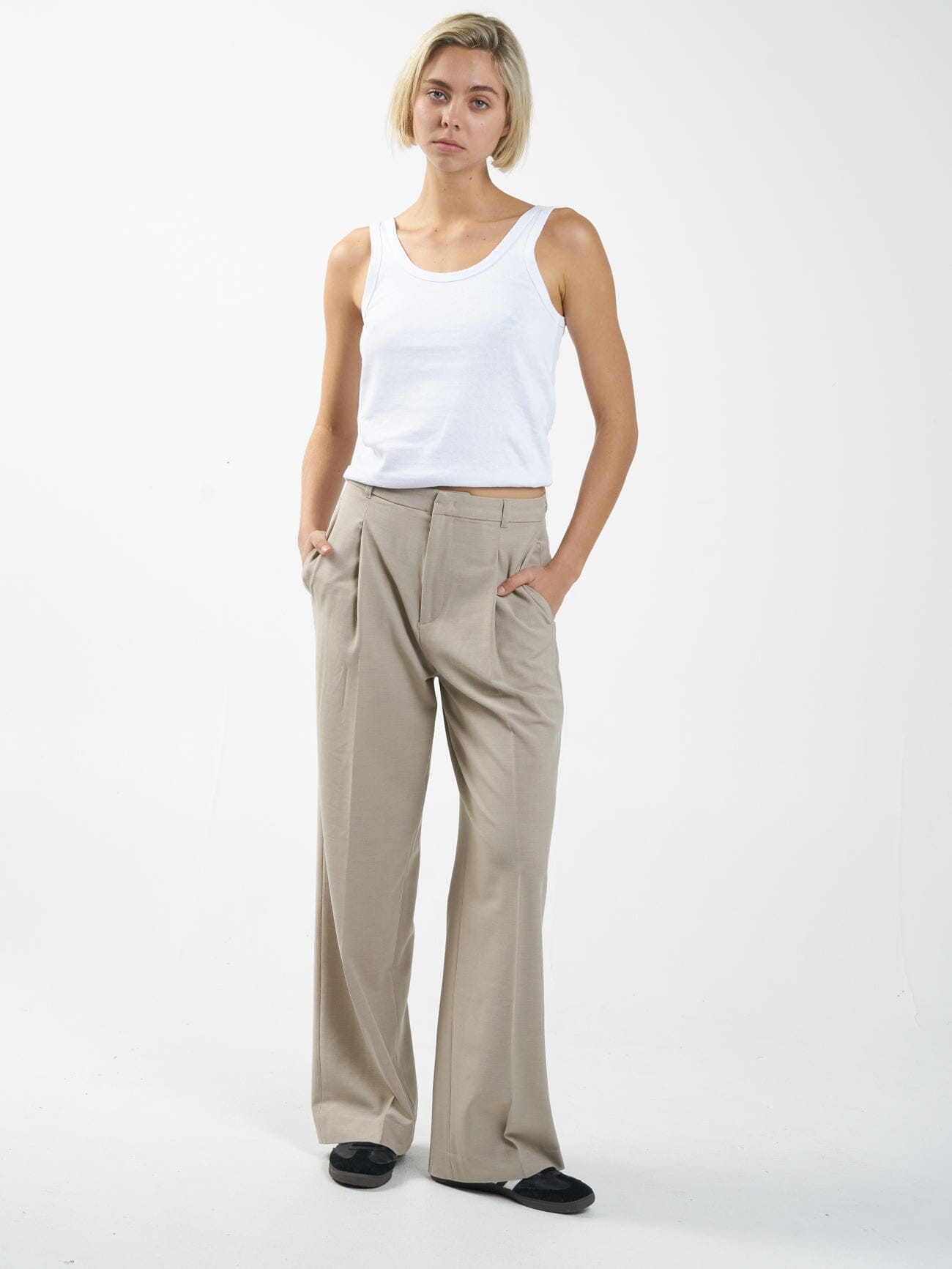 Artisan Suiting Pant - Stone