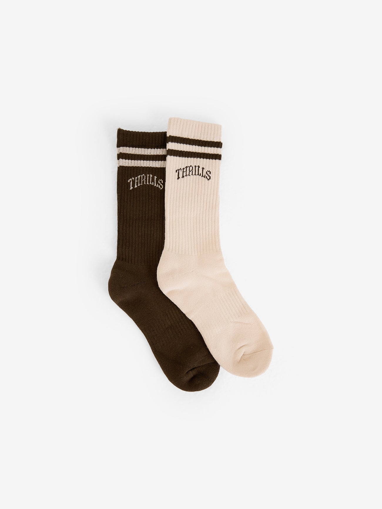 Home Advantage 2 Pack Sock - Heritage White - Wren One Size