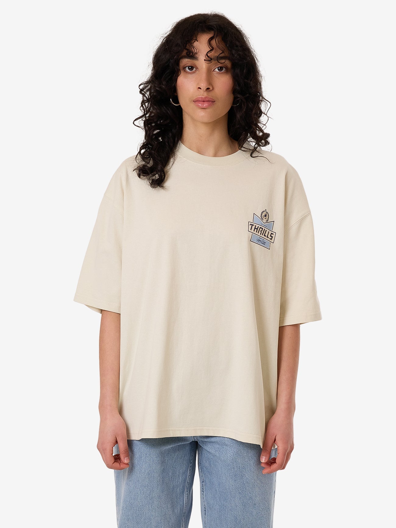 Especially For You Oversized Tee - Heritage White