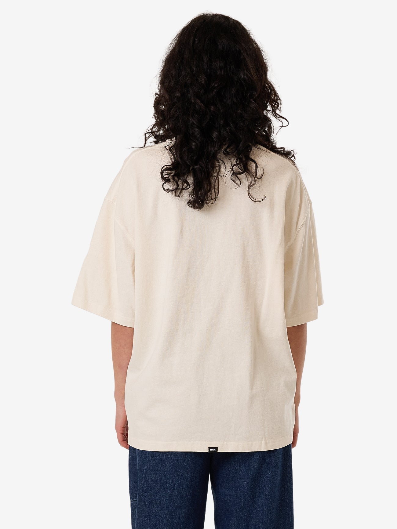 James Adams Anarchy Oversized Tee - Heritage White 4