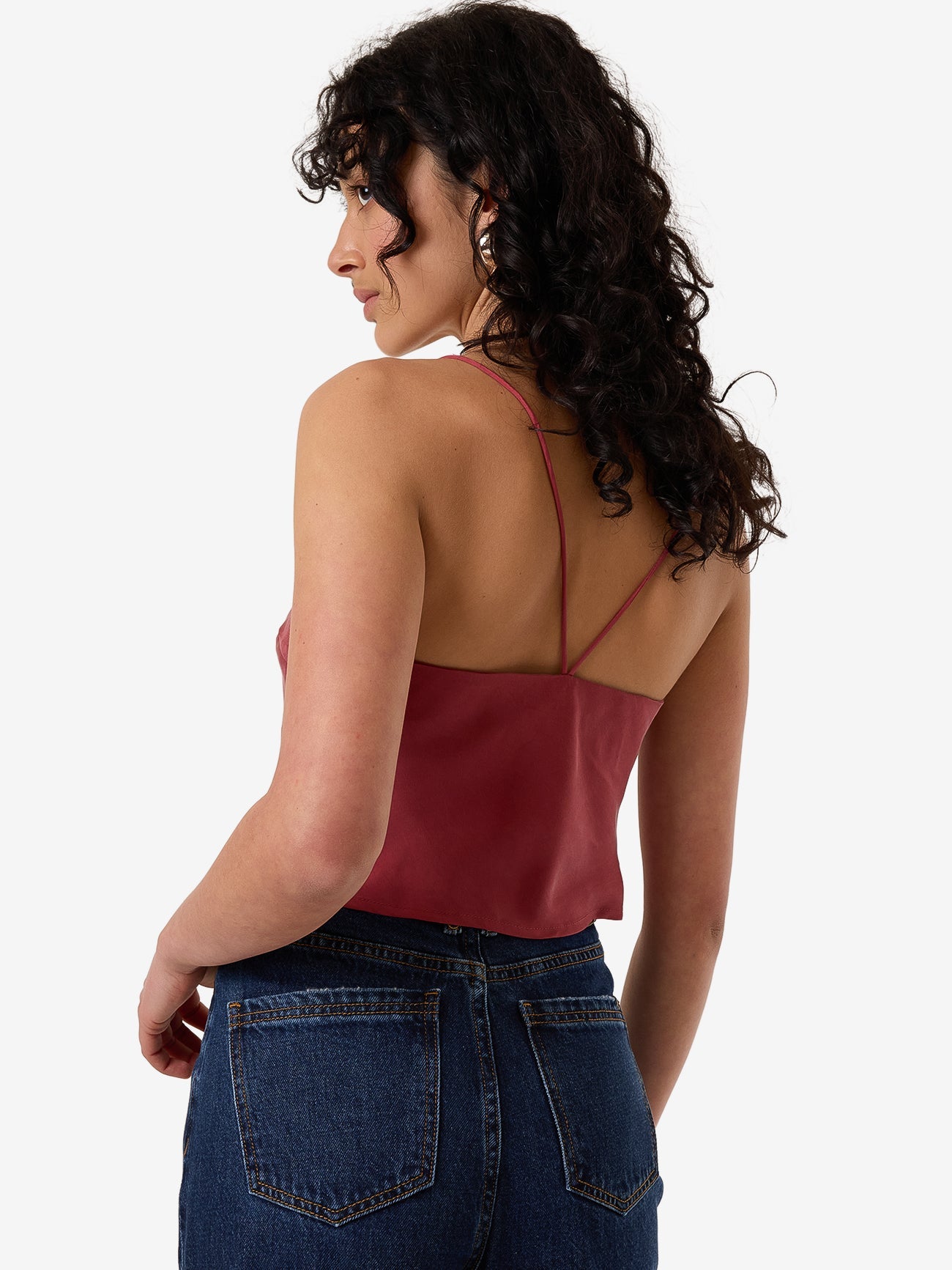 Blair Camisole - Cabernet 4