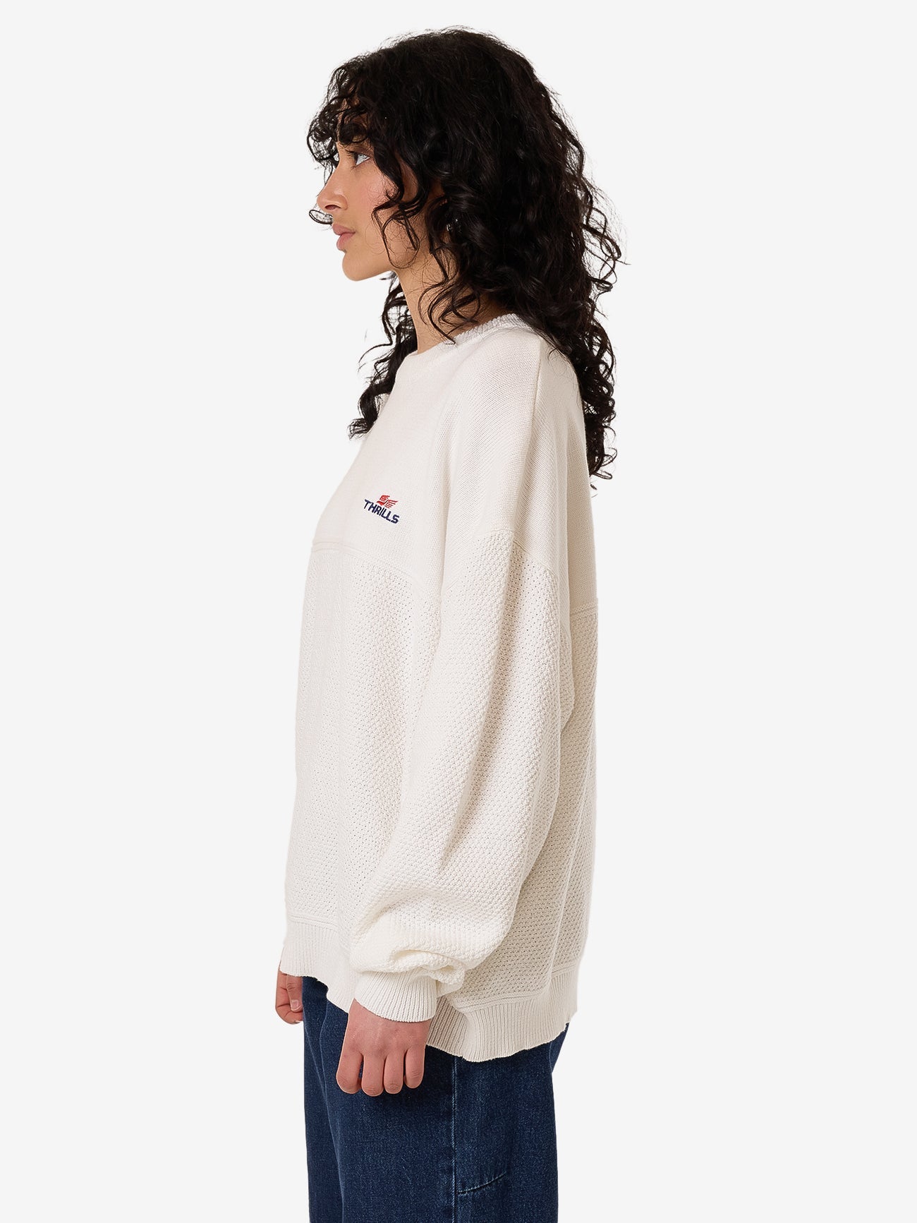 Navigate Knit Pullover - Chalk 4