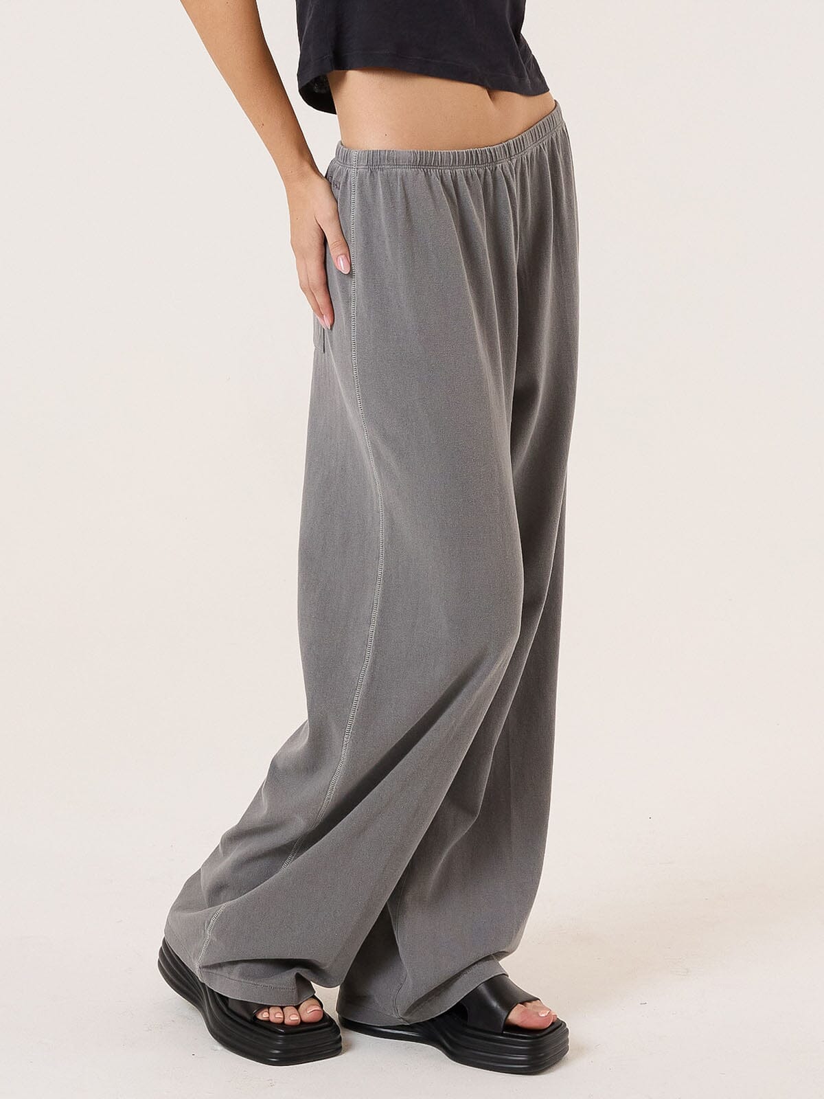 Hemp Relax Pant - Grey Ash 4