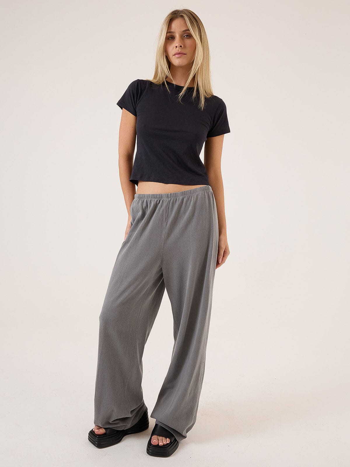 Hemp Relax Pant - Grey Ash 4