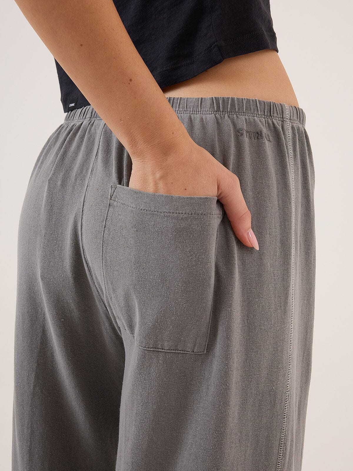Hemp Relax Pant - Grey Ash 4