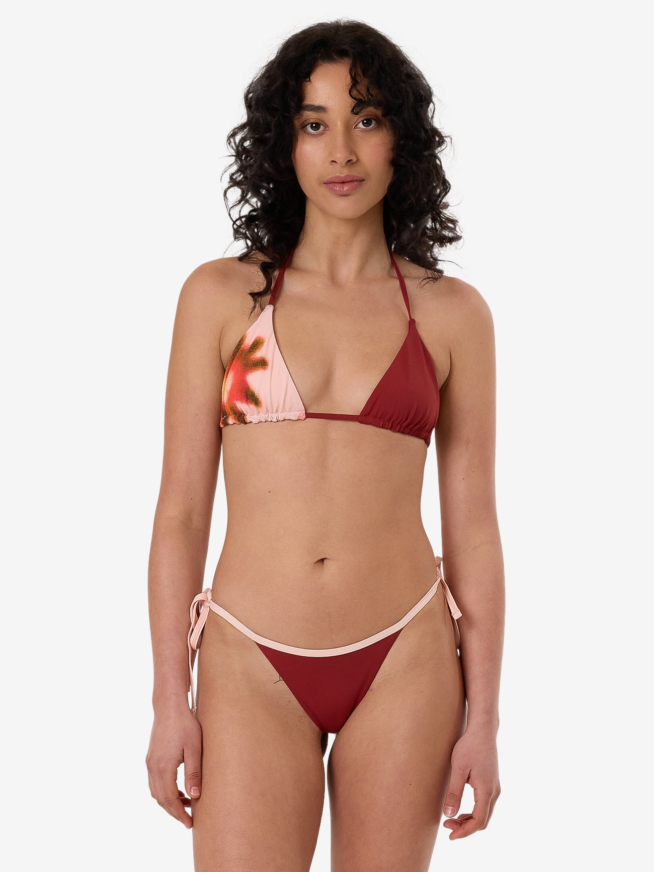 Ember String Bikini Top - Crimson 4