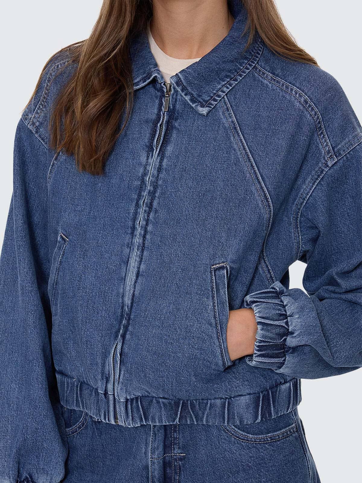 Andie Bomber - Vintage Rinse Blue 4