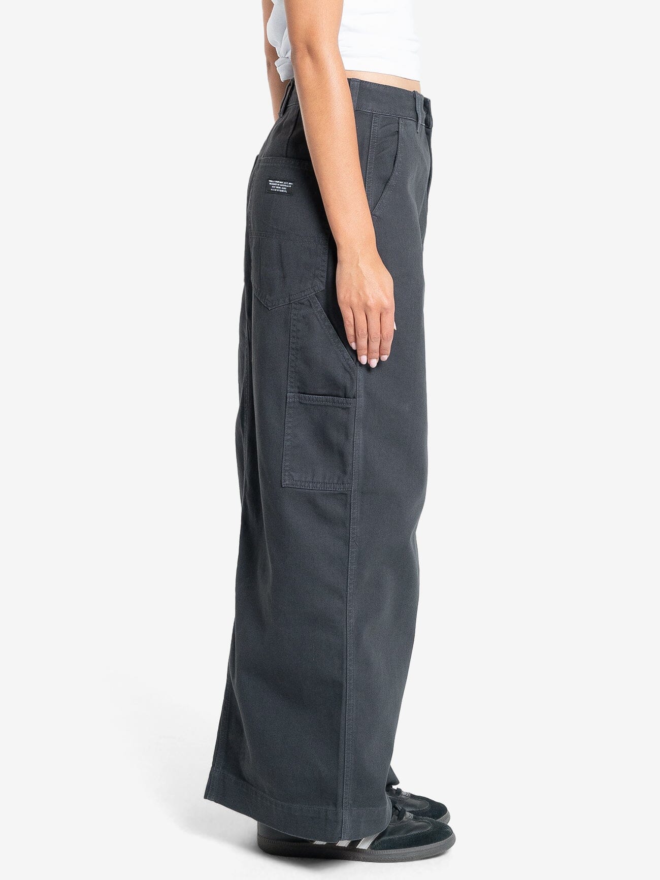 Carpenter Maxi Skirt - Dark Charcoal 4