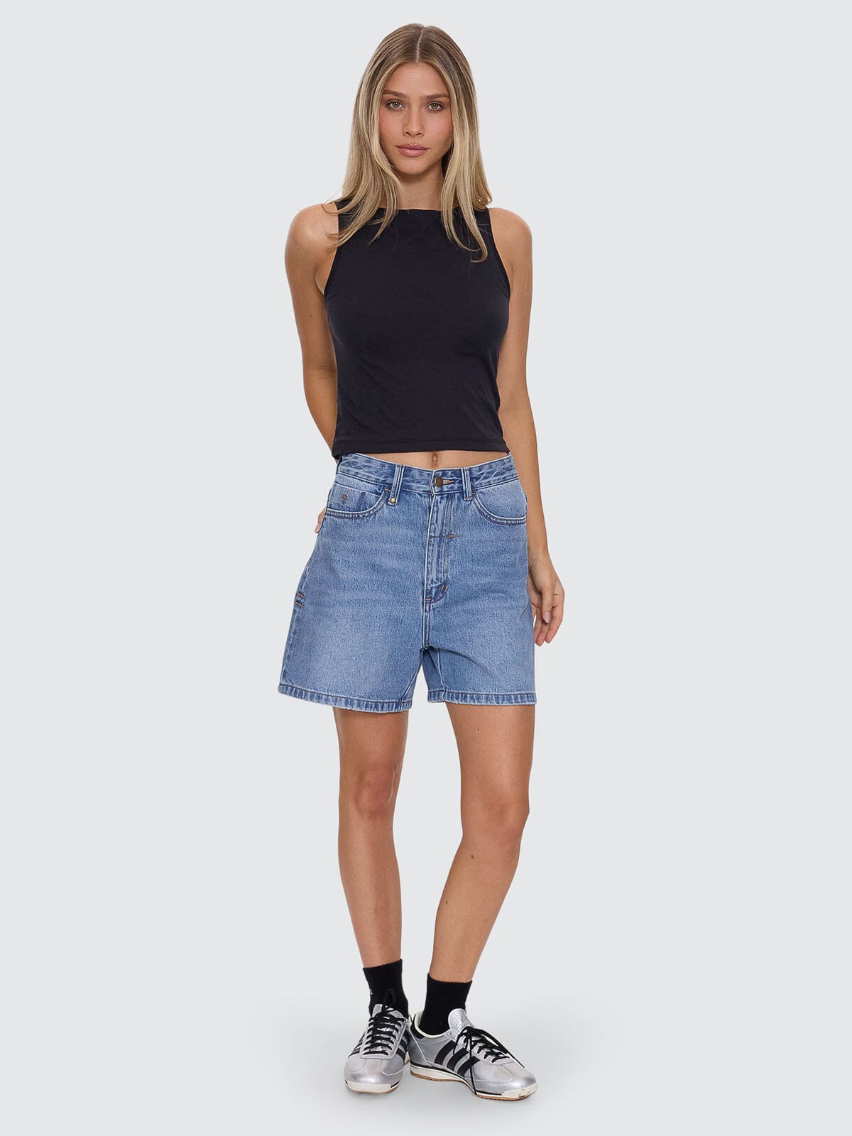 Koko Short - Dark Dust Blue 4