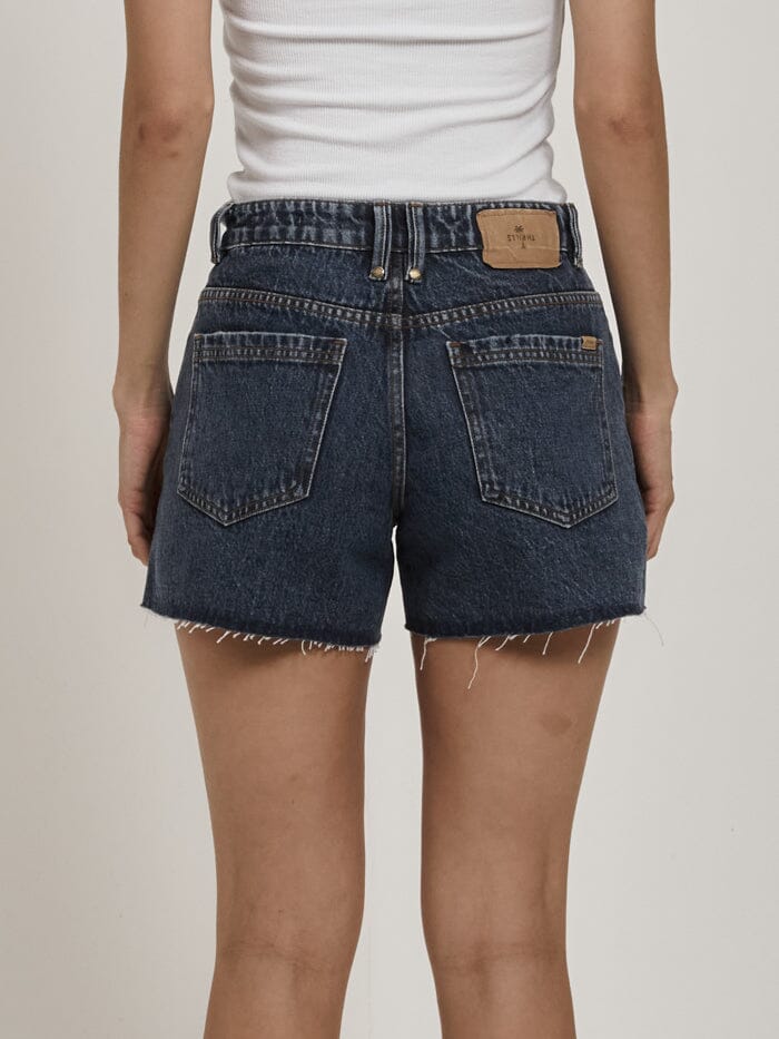 Erica Mid Rise Short - Worn In Blue