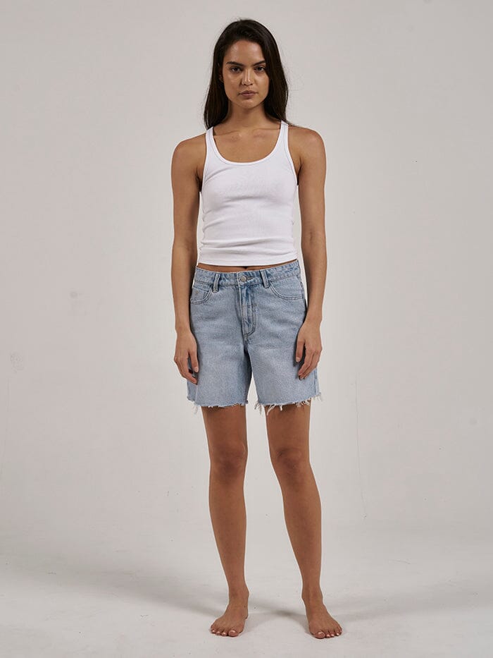 Billie Low Short - Ash Blue