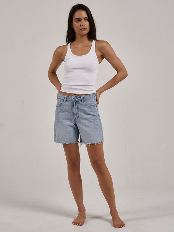 Billie Low Short - Ash Blue