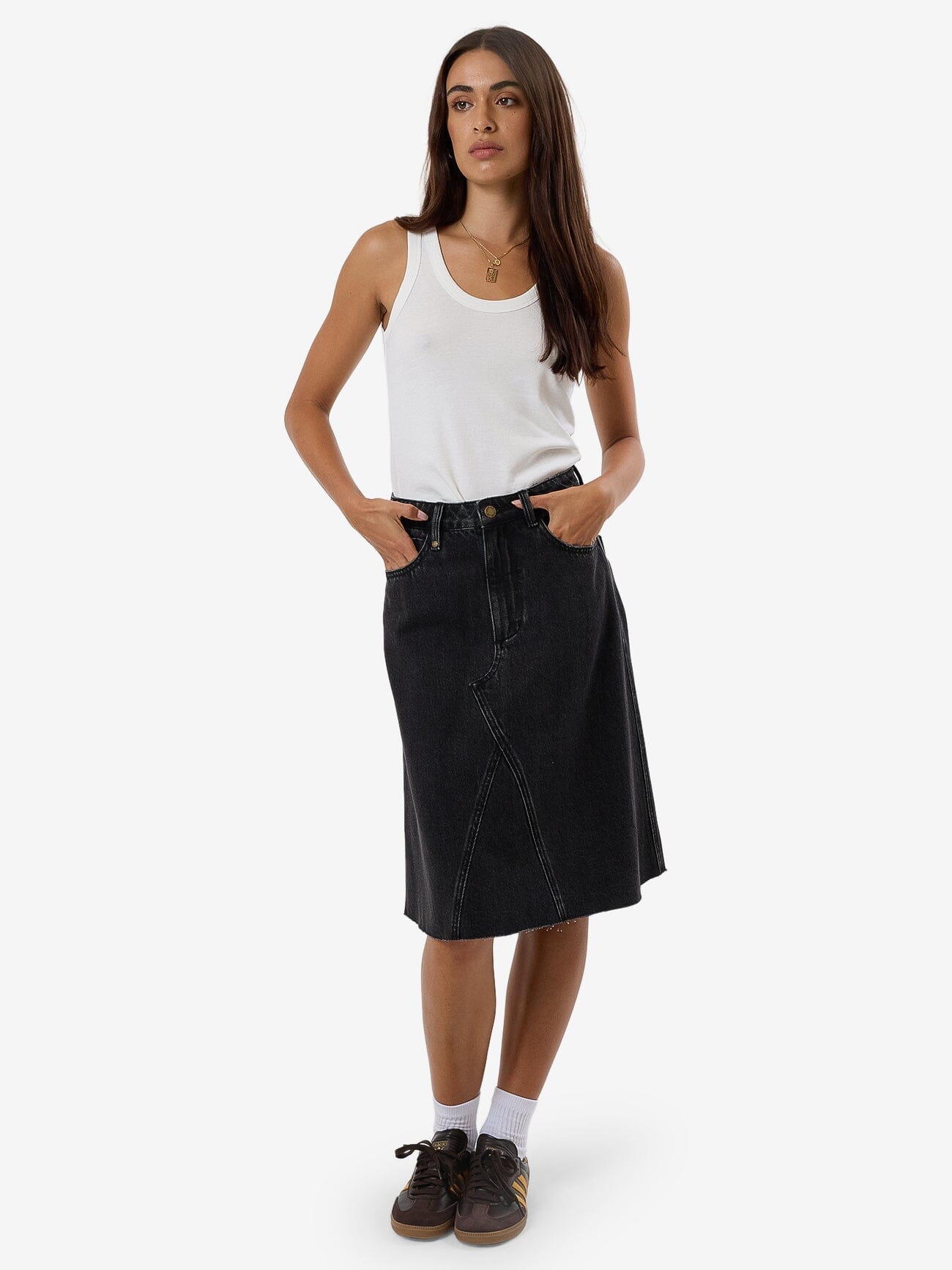 Cooper Skirt - Aged Black