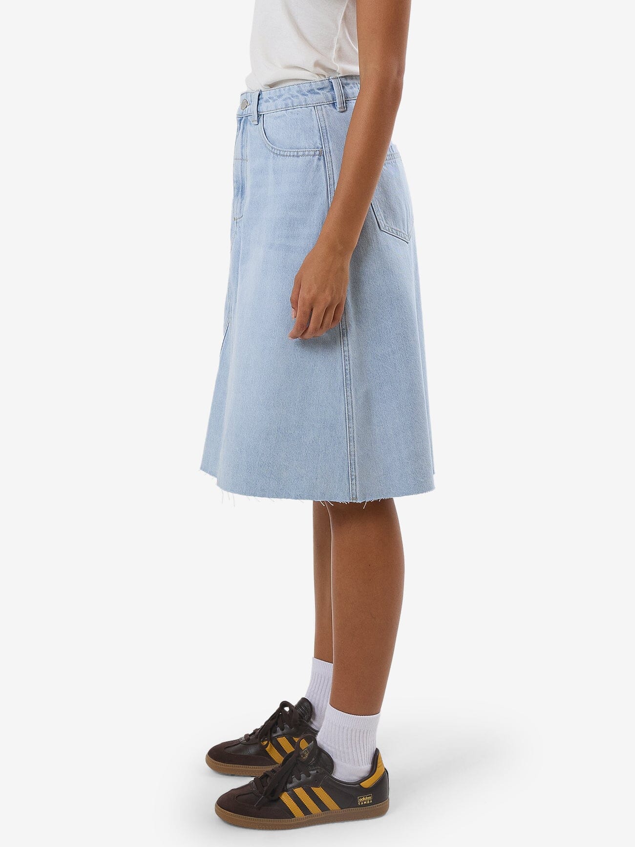 Cooper Skirt - Light Ash Blue 4