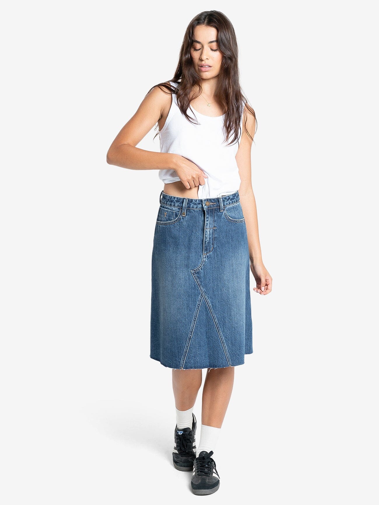 Cooper Skirt - Roadhouse Blue 4