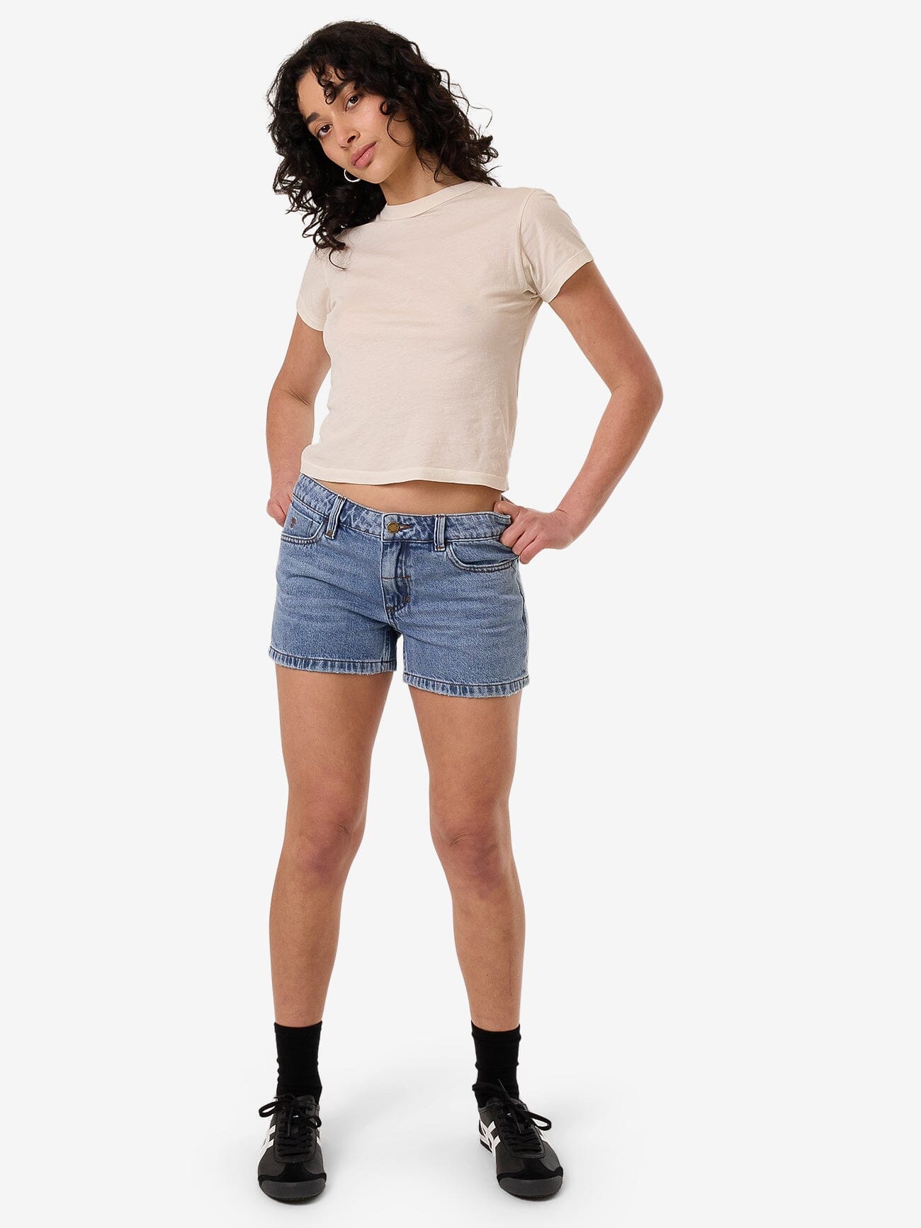 Daria Short - Vintage Stone Blue 4