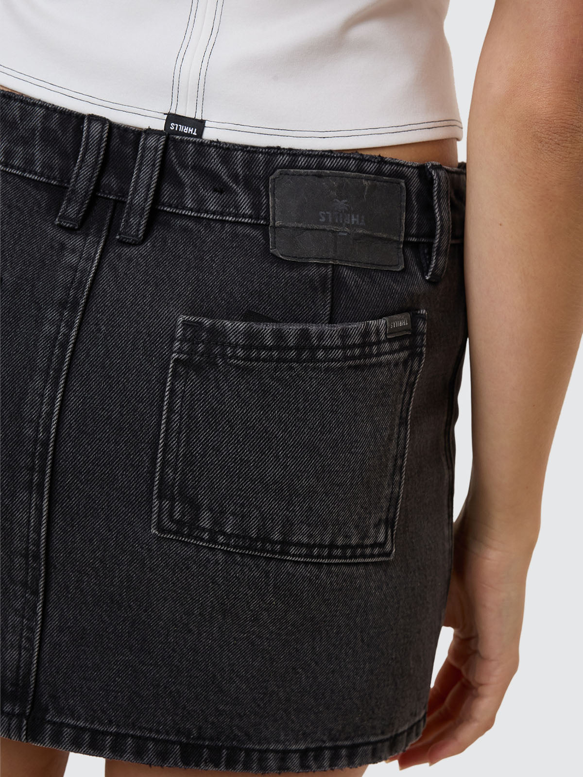 Wyatt Skirt - Ash Black 4