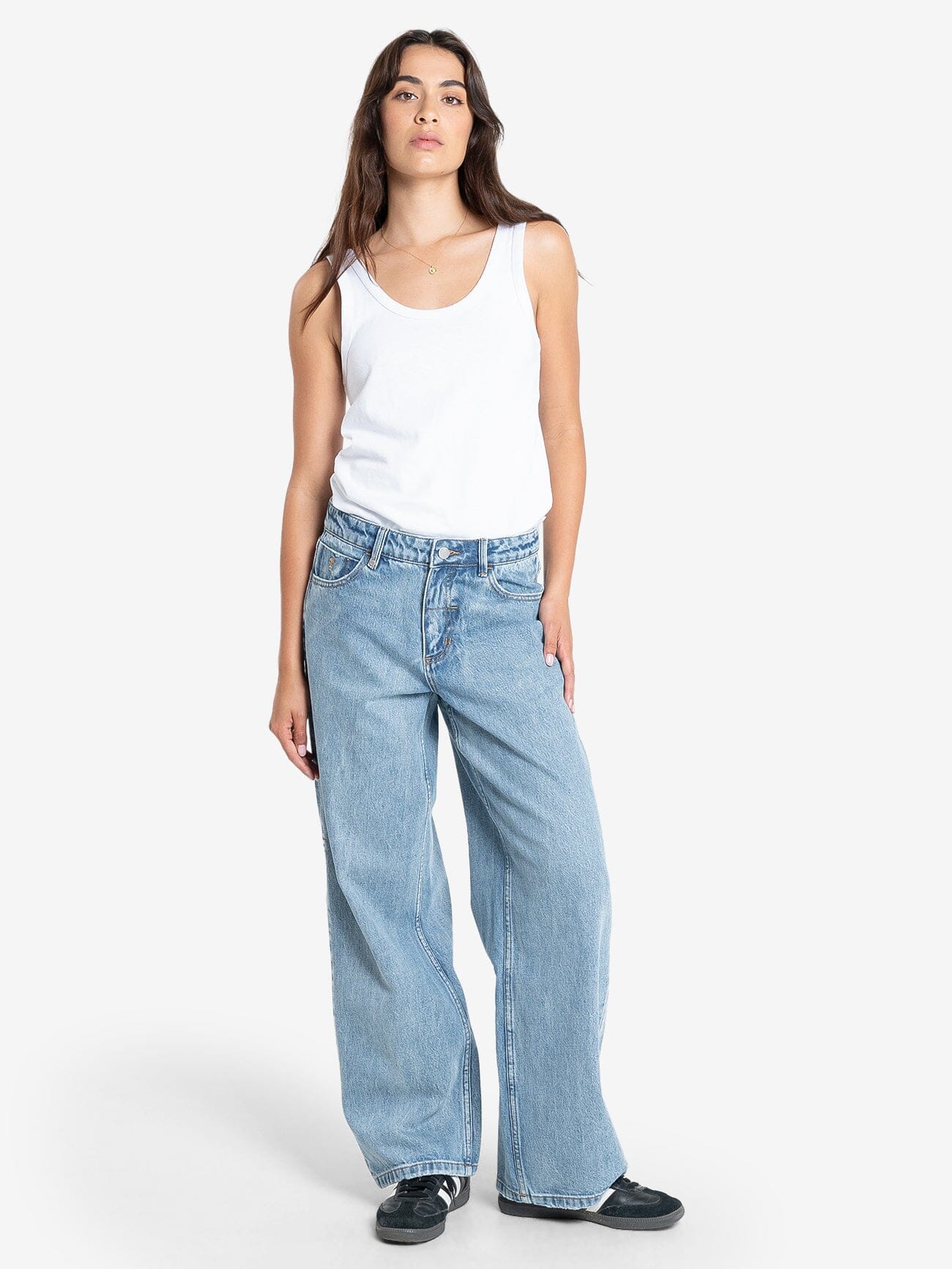 Billie Low Jean - Vintage Timeworn Blue 4