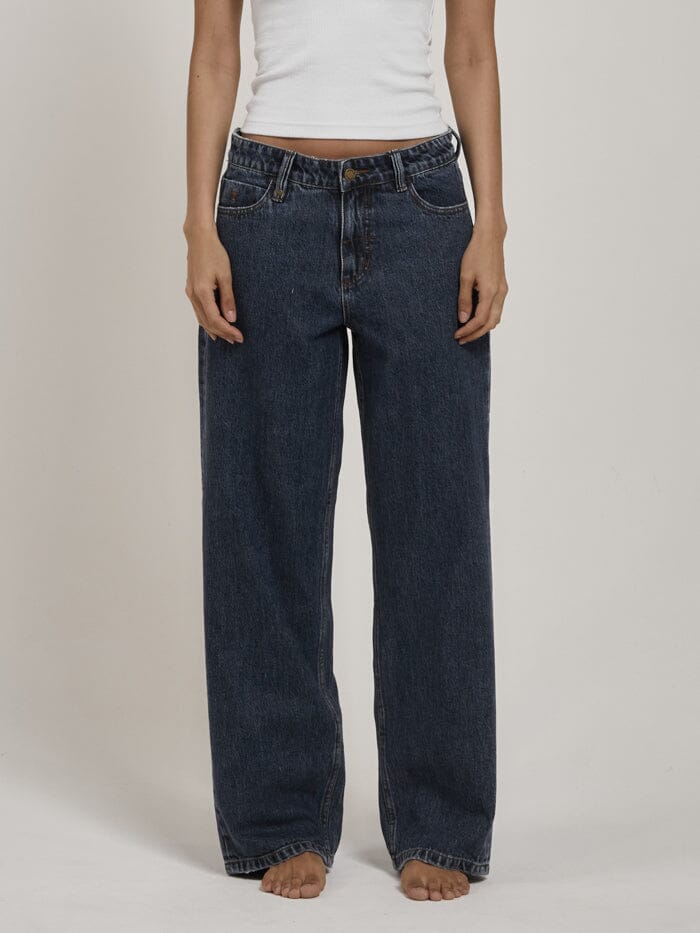 Billie Low Baggie Jean - Worn In Blue